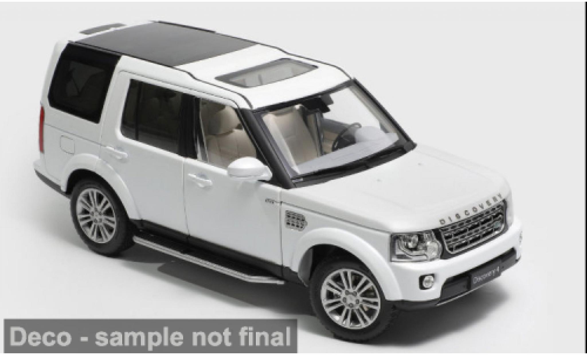 Land Rover Range Rover 1/18 WhelArt Discovery 4 wit 2009 1:18 modelauto