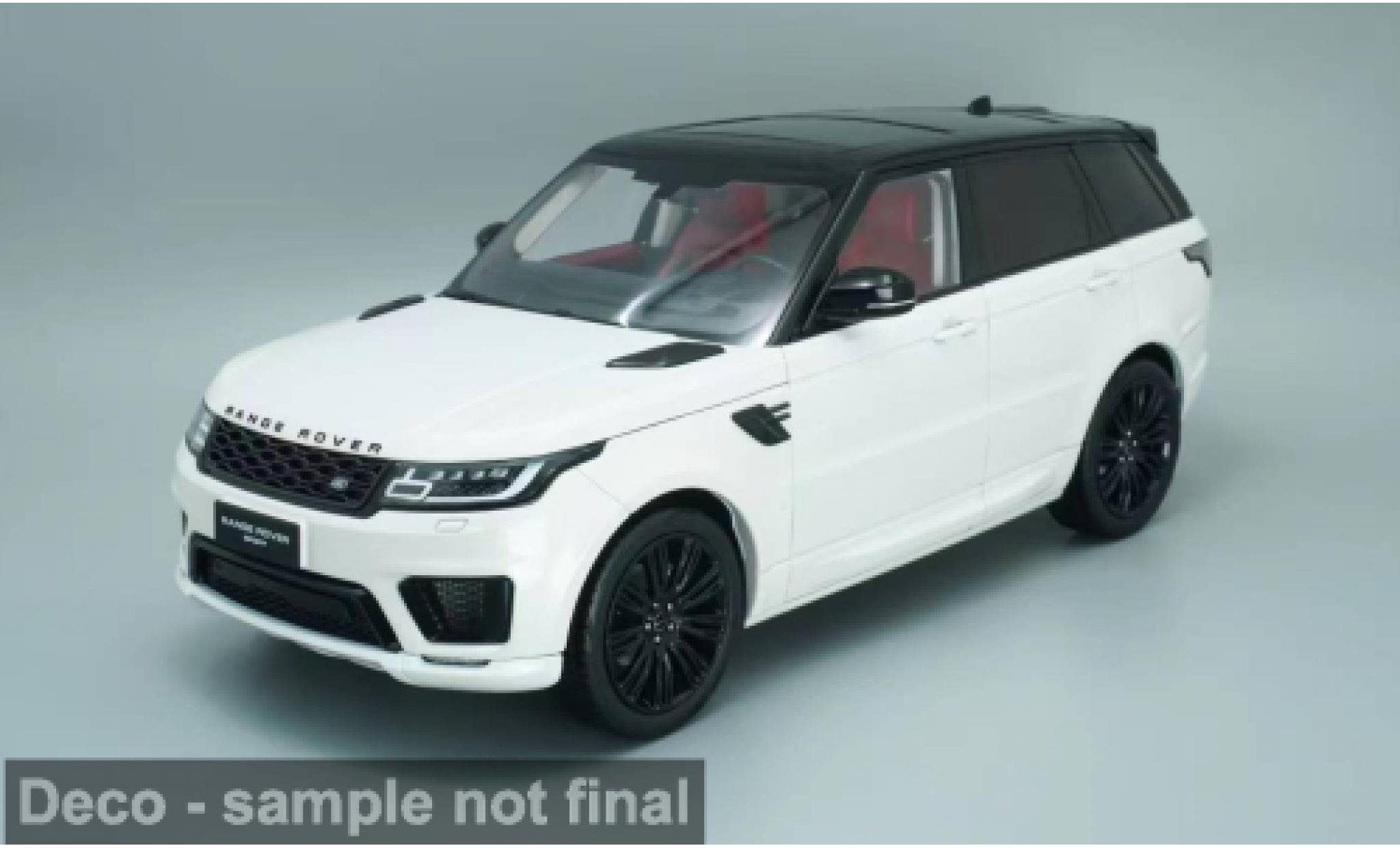 Range Rover Sport 1/18 WhelArt Land Rover wit 2018 1:18 modelauto