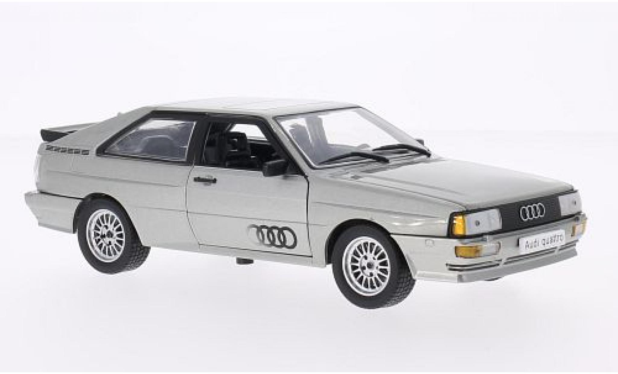 Audi Quattro 1/24 WhiteBox grijs 1986 modelauto