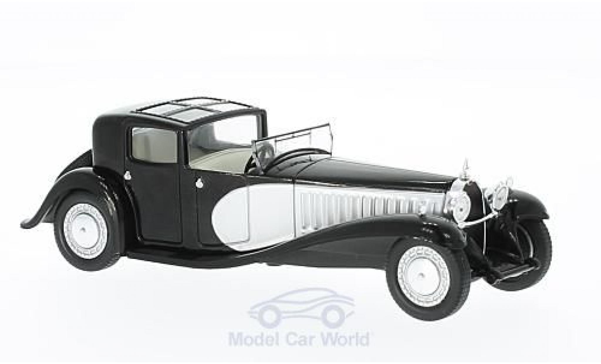 Bugatti 41 1/43 WhiteBox Type Royale zwart/grijs 1928 modelauto