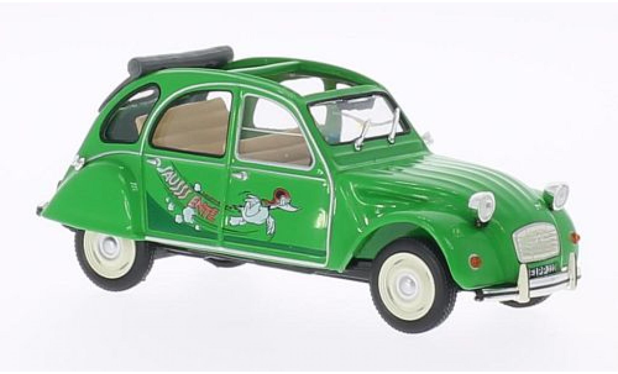 Citroen 2CV 1/43 WhiteBox Sausss Ente 1987 modelauto