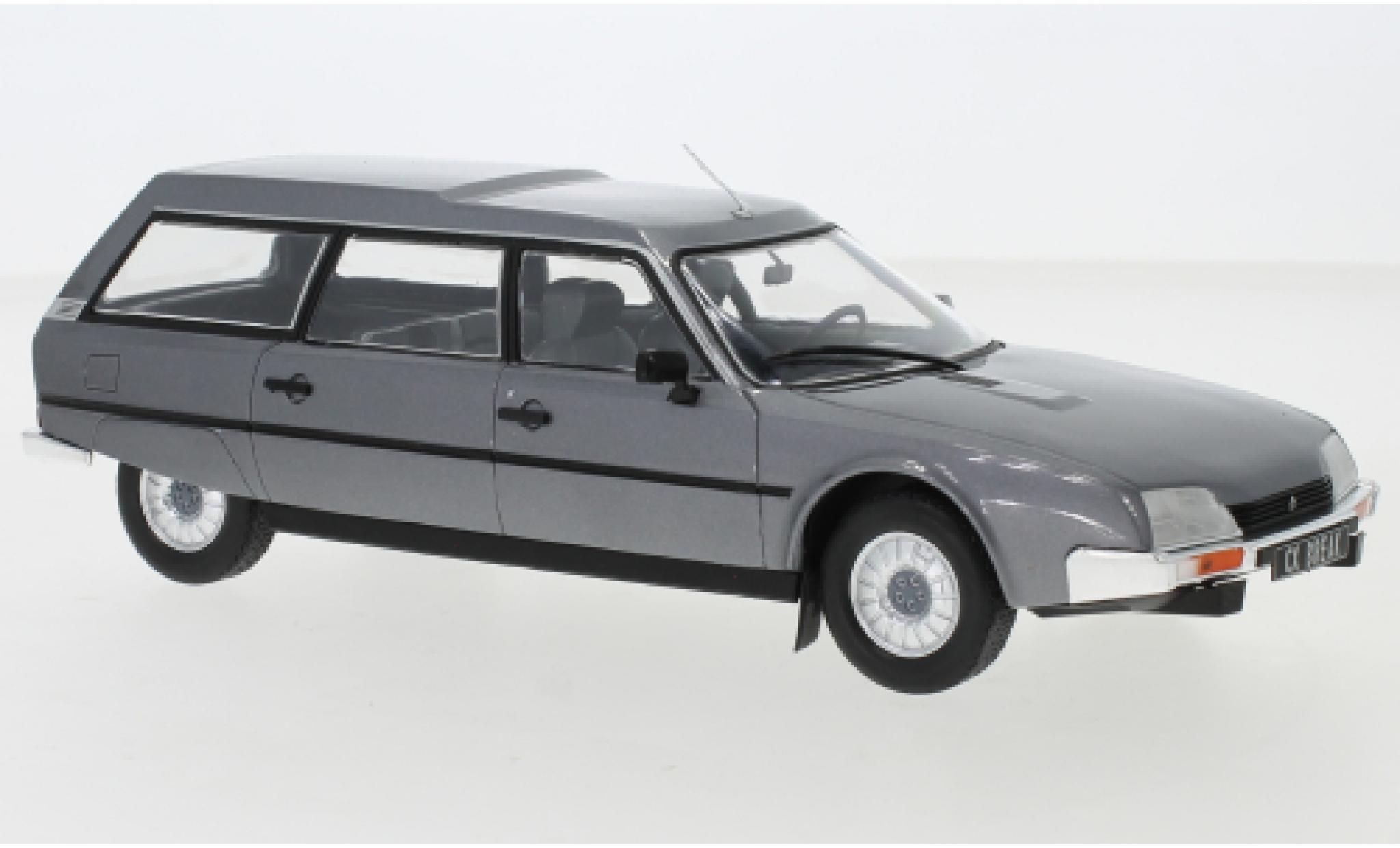 Citroen CX 1/24 WhiteBox Stationwagen metallic grijs 1981 modelauto