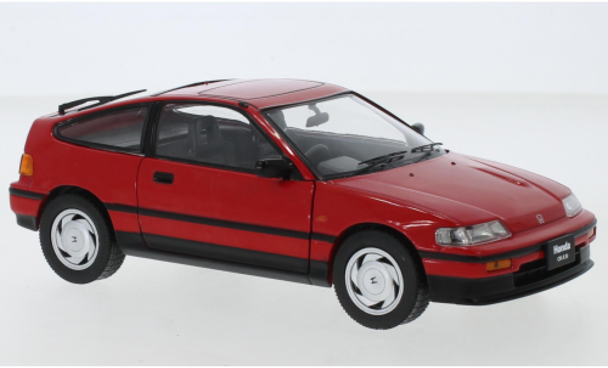 Honda CR-X 1/24 WhiteBox rood RHD 1987 modelauto