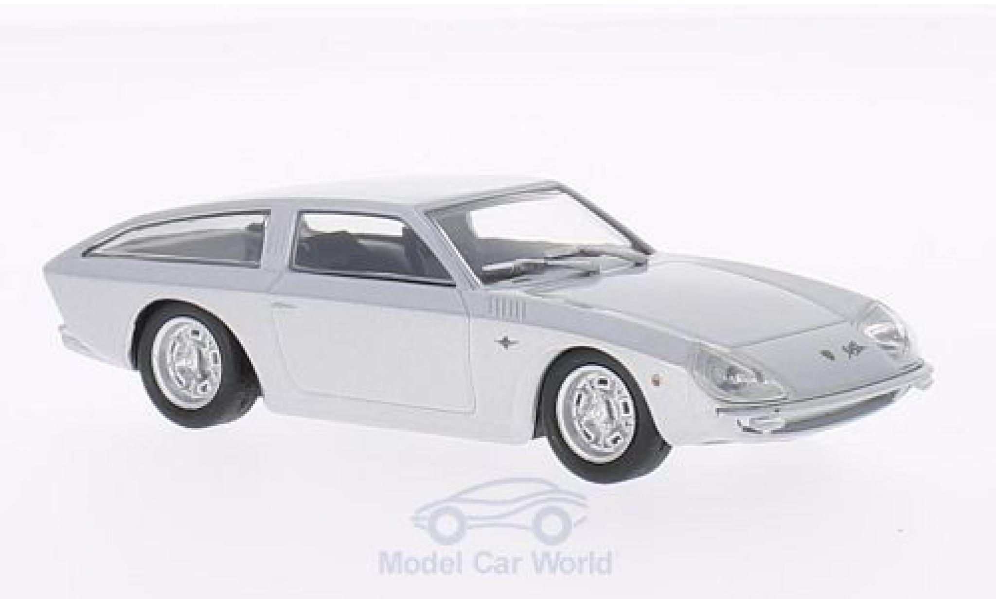 Lamborghini 400 GT 1/43 WhiteBox Flying Star II grijs 1966 modelauto