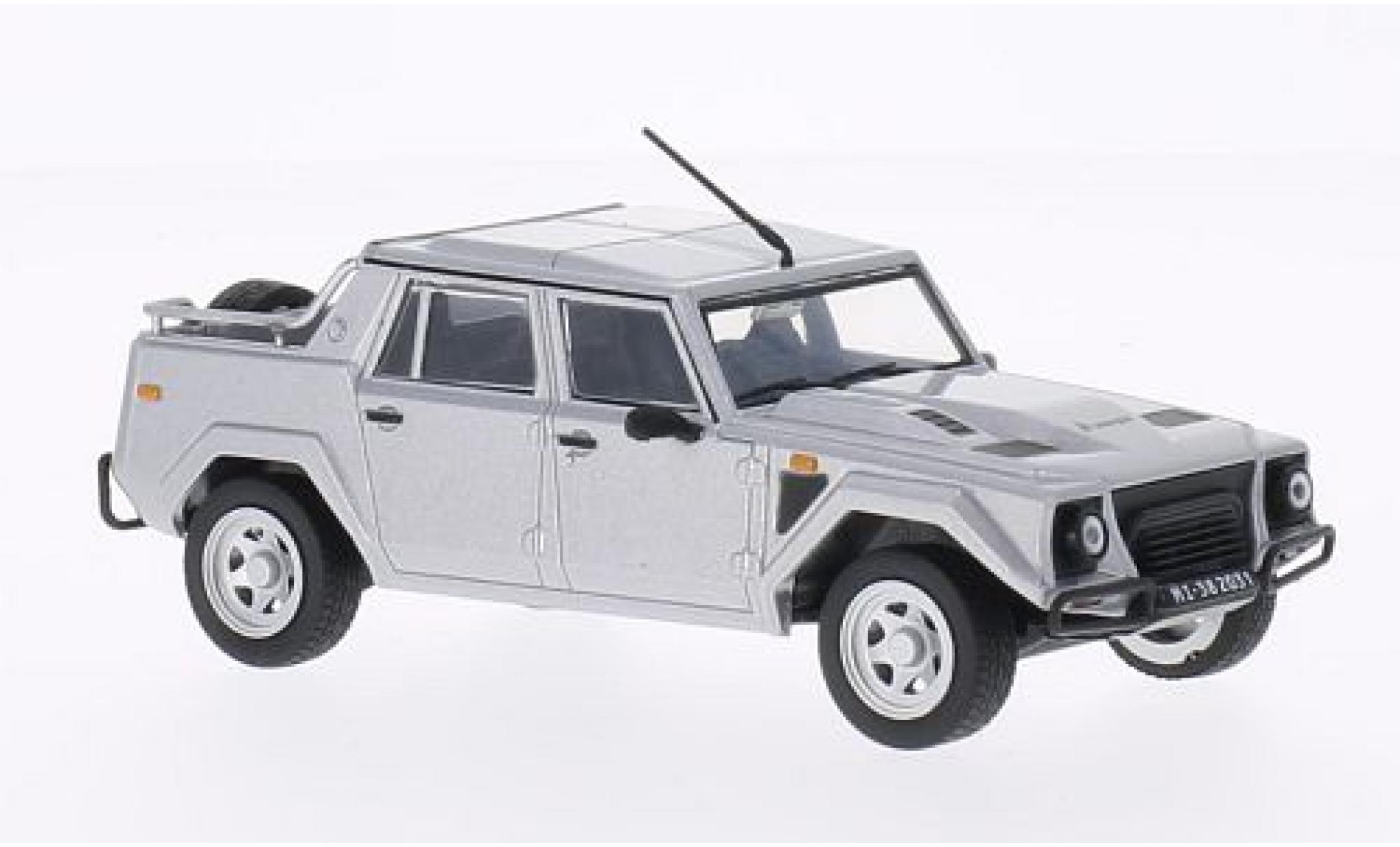 Lamborghini LM 1/43 WhiteBox 002 grijs 1986 modelauto