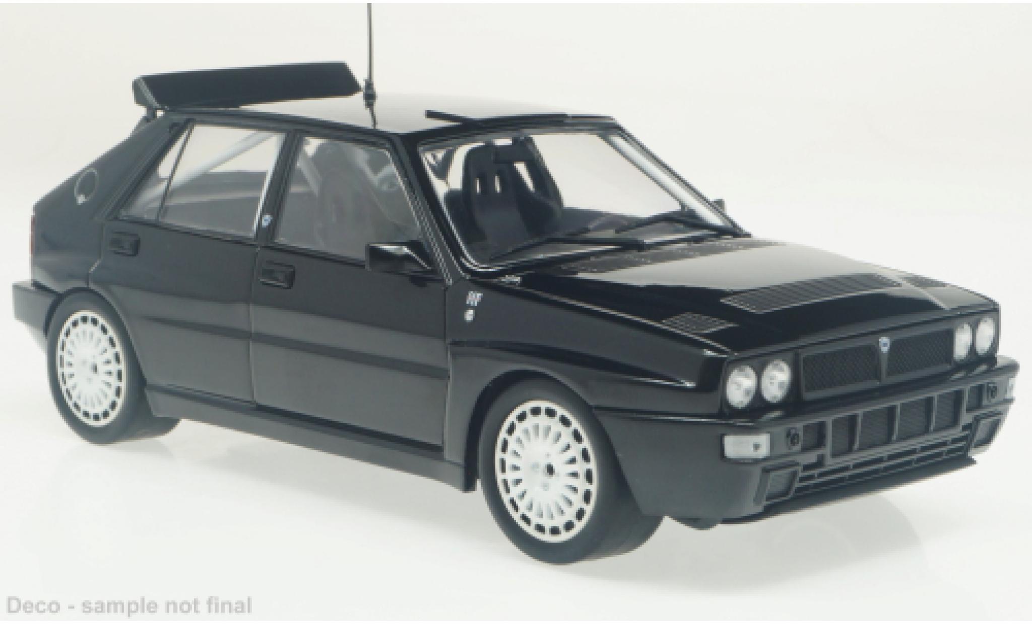 Lancia Delta 1/24 WhiteBox Integrale 16V zwart 1989 modelauto