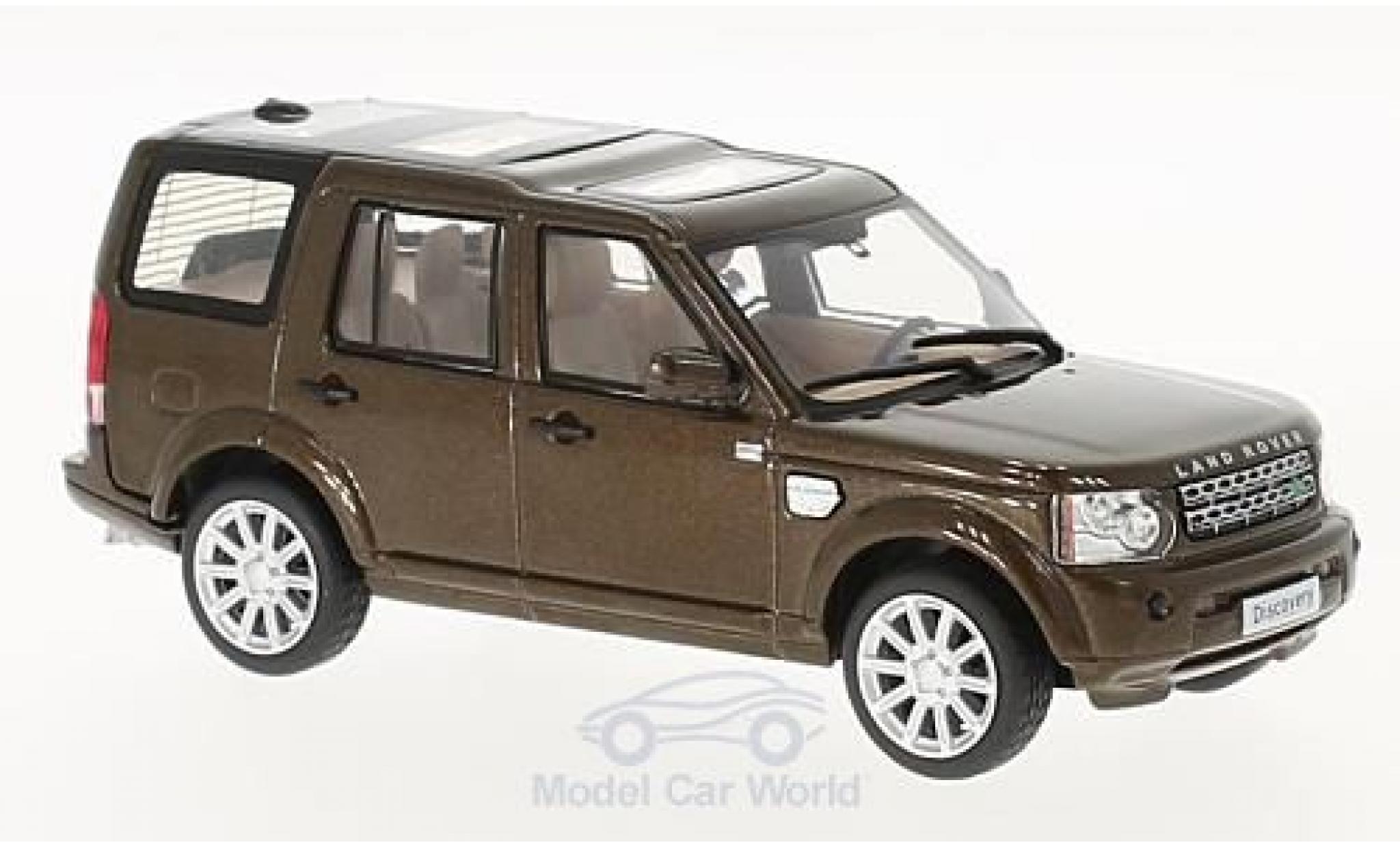Land Rover Discovery 1/43 WhiteBox 4 metallic bruin 2010 modelauto