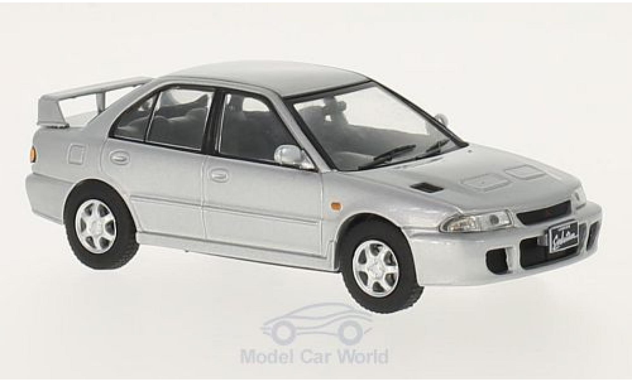 Mitsubishi Lancer 1/43 WhiteBox Evo 1 grijs RHD 1992 modelauto
