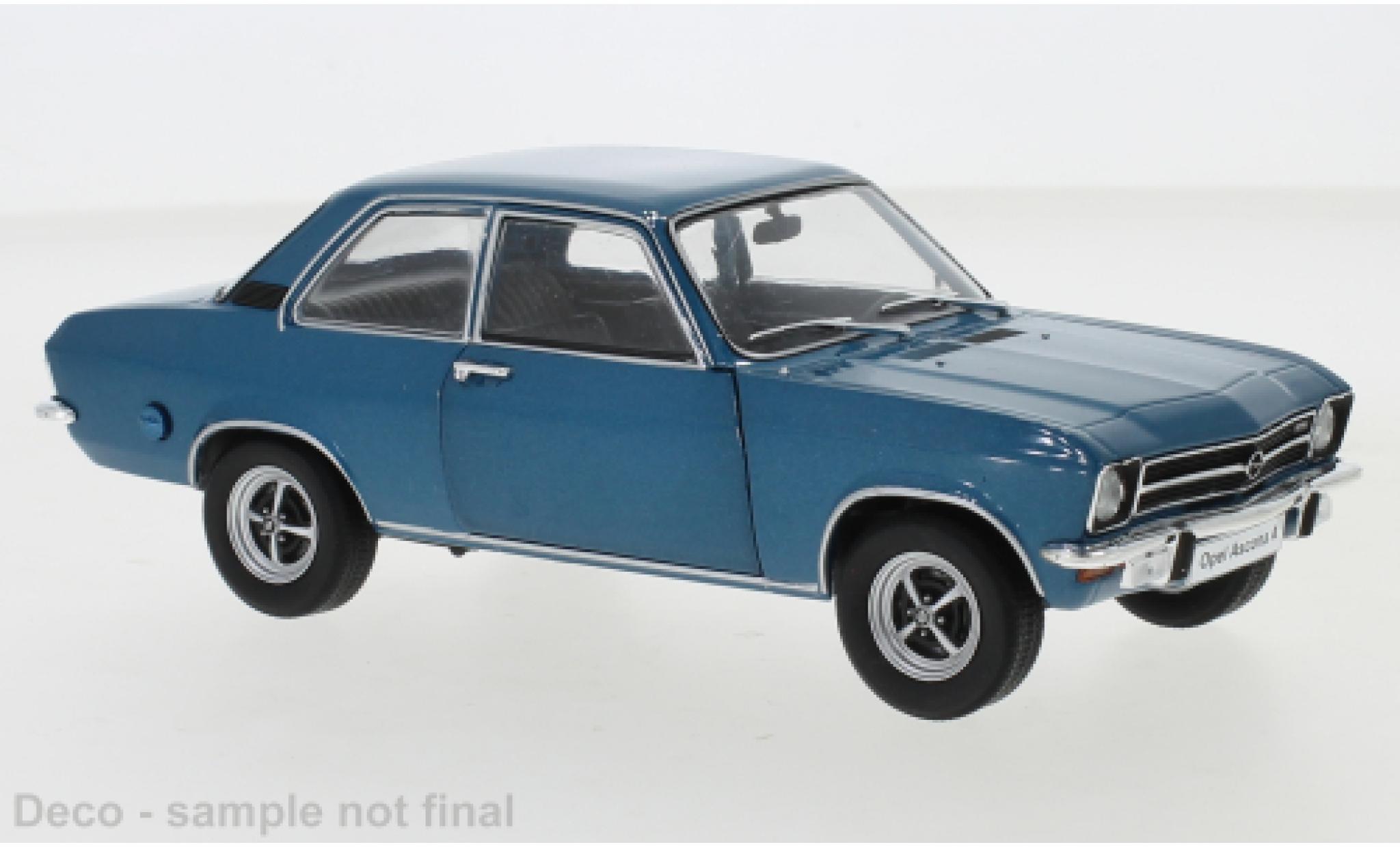 Opel Ascona 1/24 WhiteBox A 1.9 SR blauw modelauto