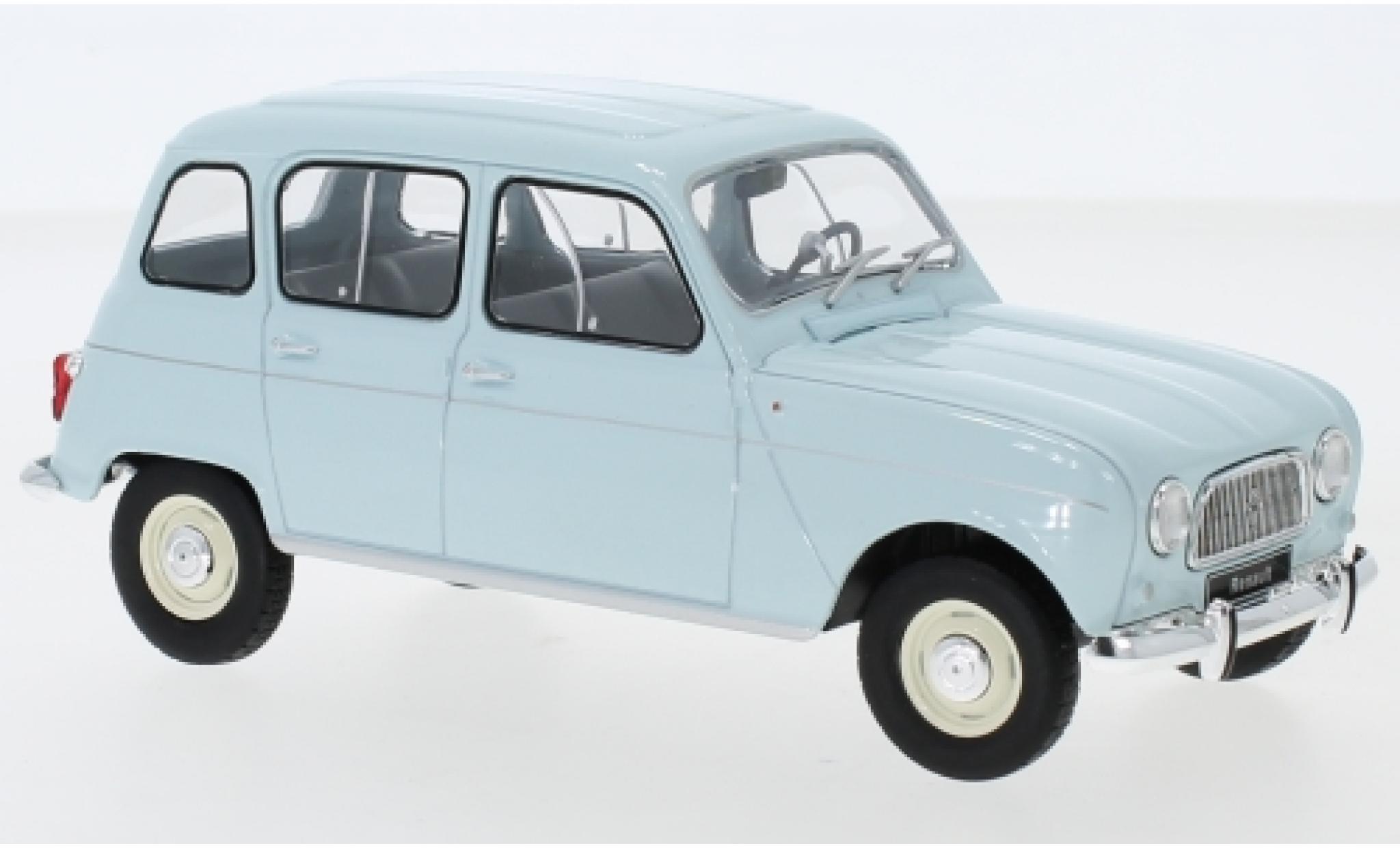 Renault 4 1/24 WhiteBox L blauw modelauto