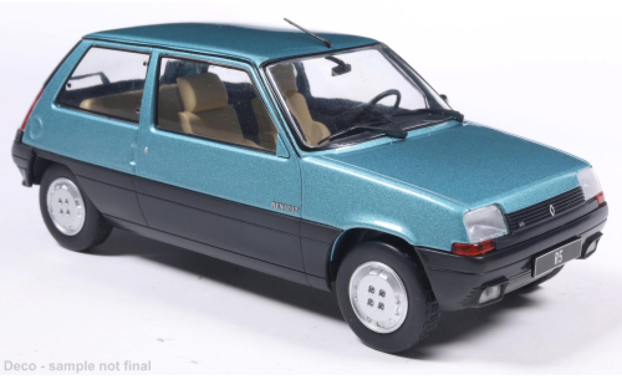 Renault 5 1/24 WhiteBox GTL blauw 198 1:24 modelauto