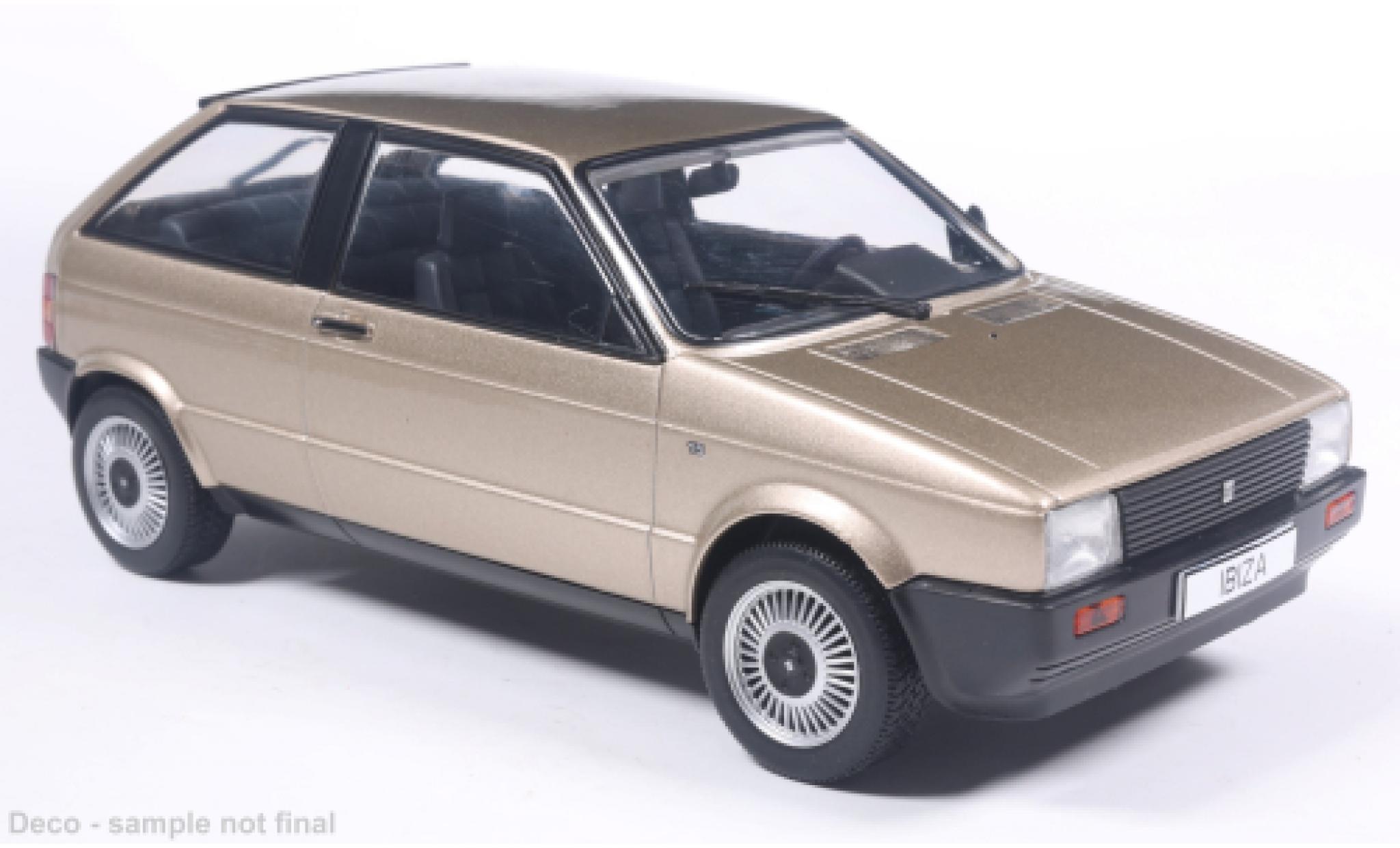 Seat Ibiza 1/24 WhiteBox I beige 1984 1:24 modelauto