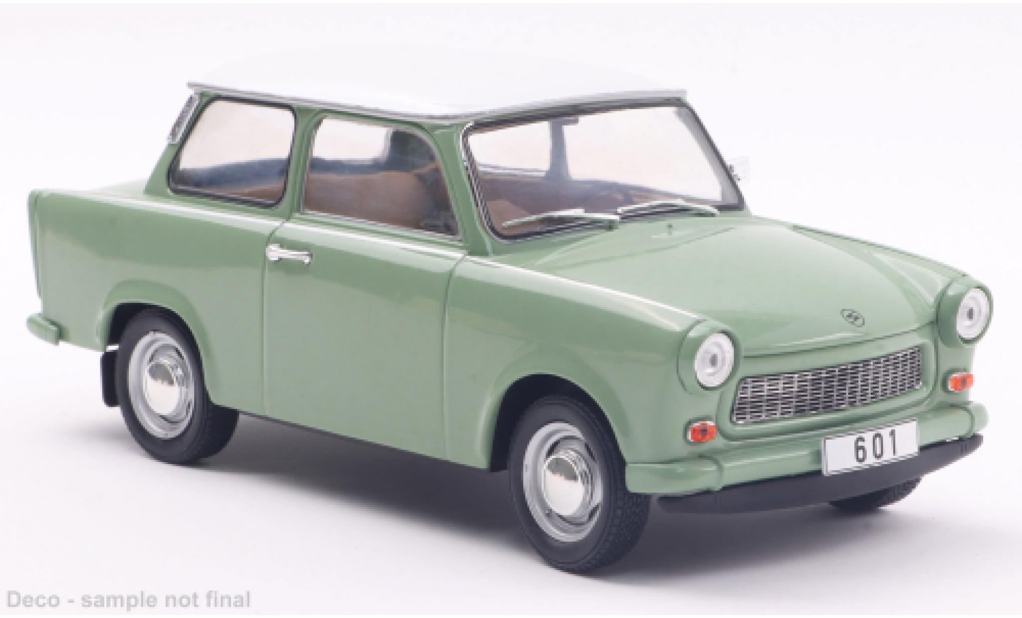 Trabant 601 1/24 WhiteBox groen 1965 1:24 modelauto