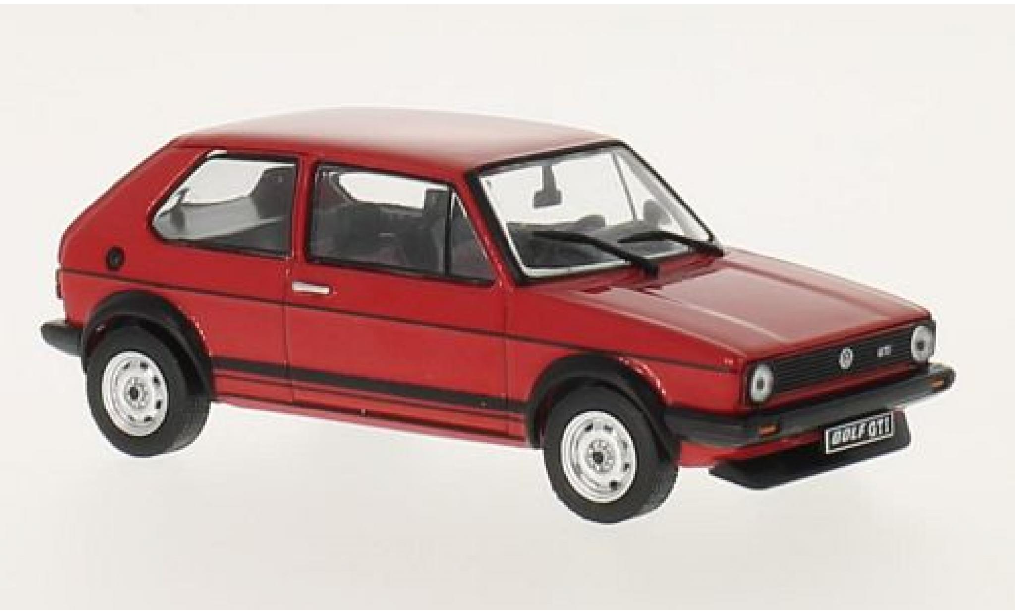 Volkswagen Golf 1/43 WhiteBox 1 GTI rood 1978 modelauto