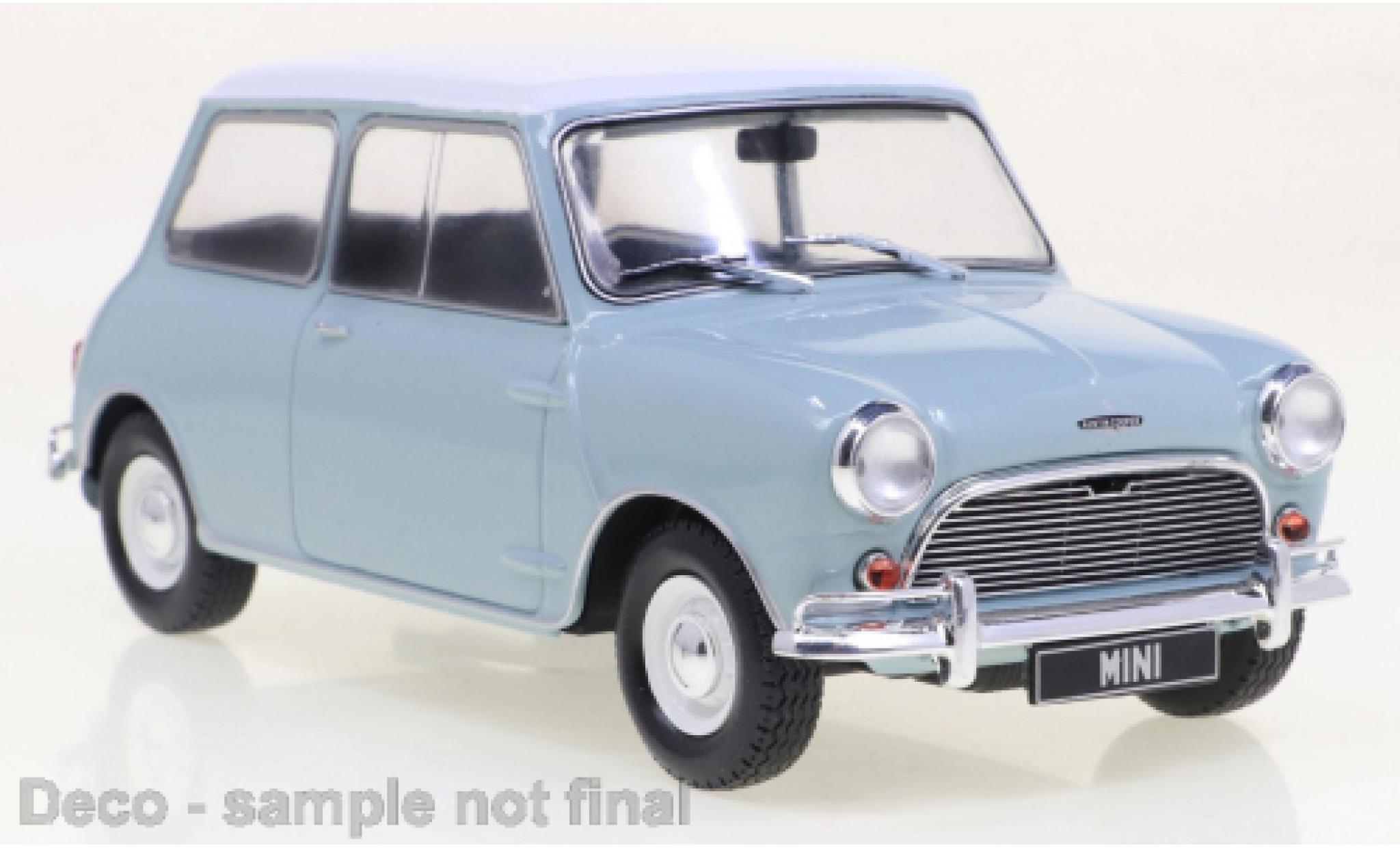 Mini Cooper 1/24 WhiteBox Austin S la chaux/wit 1965 modelauto