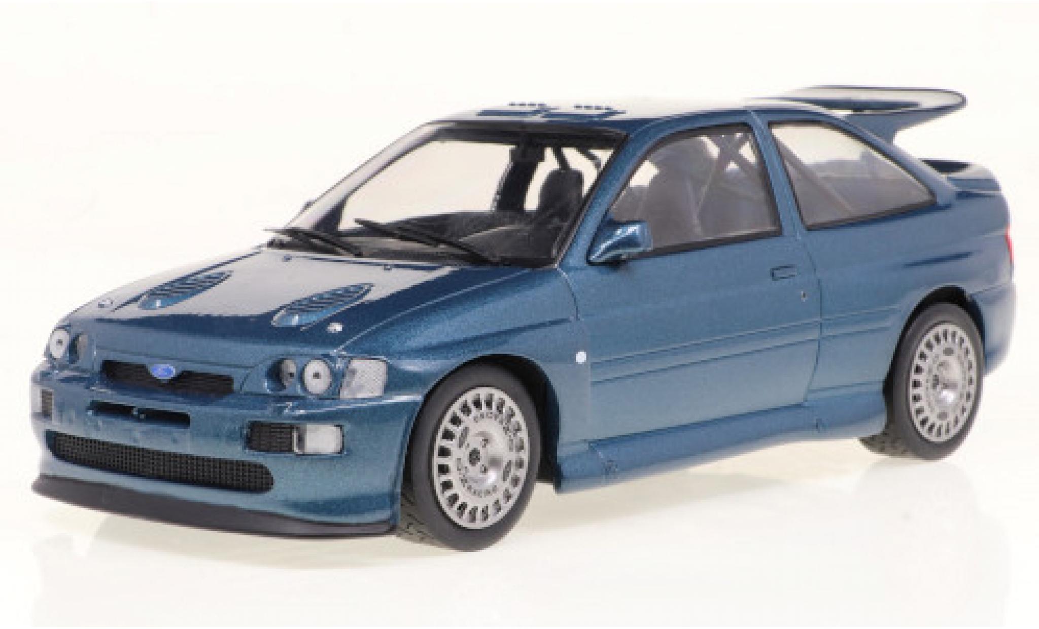 Ford Escort 1/24 WhiteBox RS Cosworth metallic groen 1993 modelauto