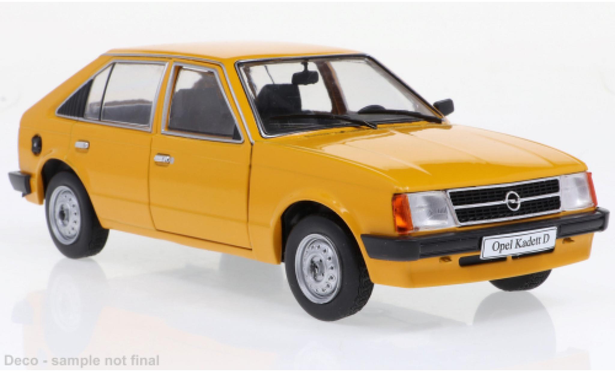Opel Kadett 1/24 WhiteBox D oranje 1979 modelauto