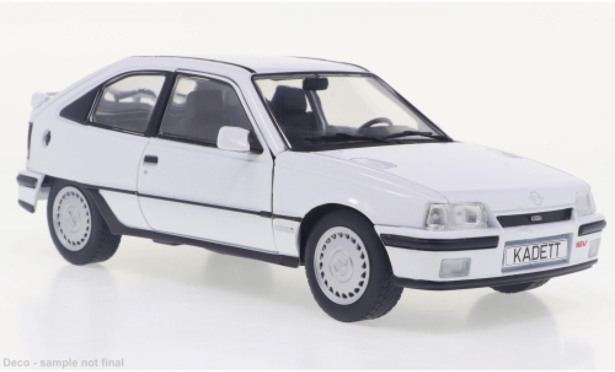 Opel Kadett 1/24 WhiteBox E GSI wit 1985 modelauto