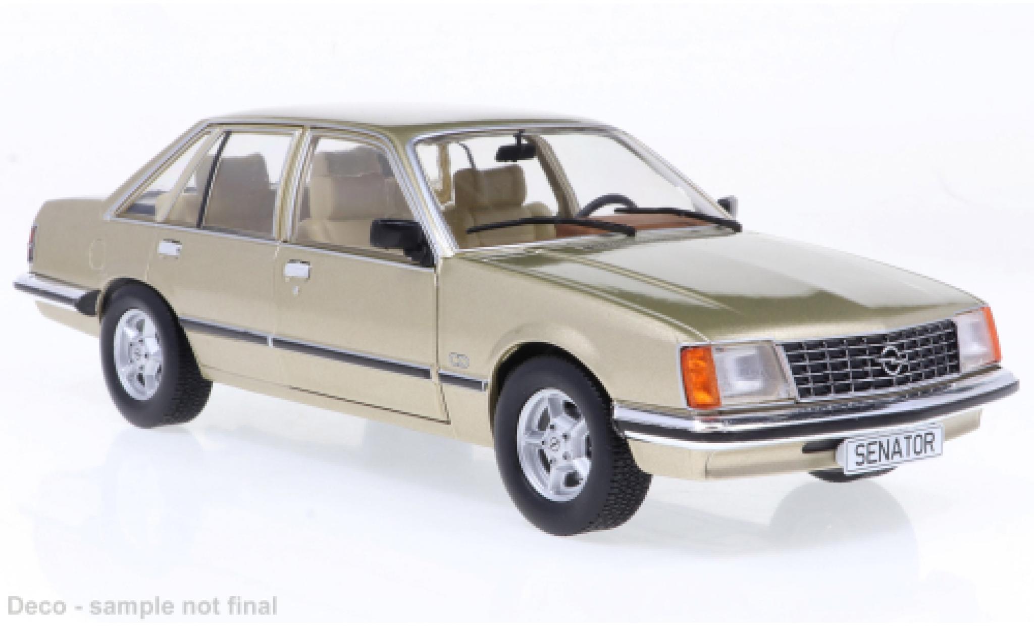 Opel Senator 1/24 WhiteBox A1 gold 1978 modelauto