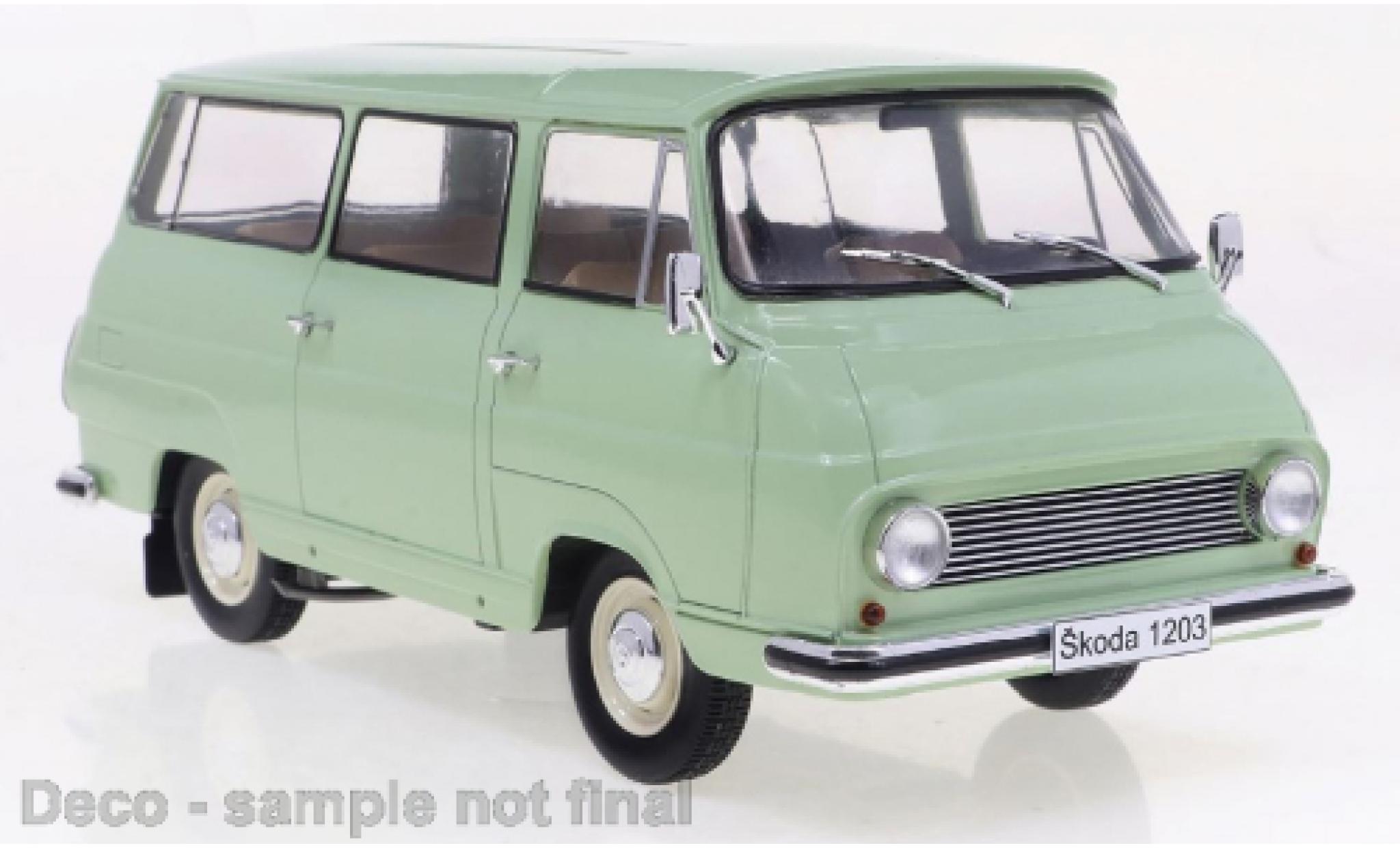 Skoda 1203 1/24 WhiteBox la chaux 1968 modelauto
