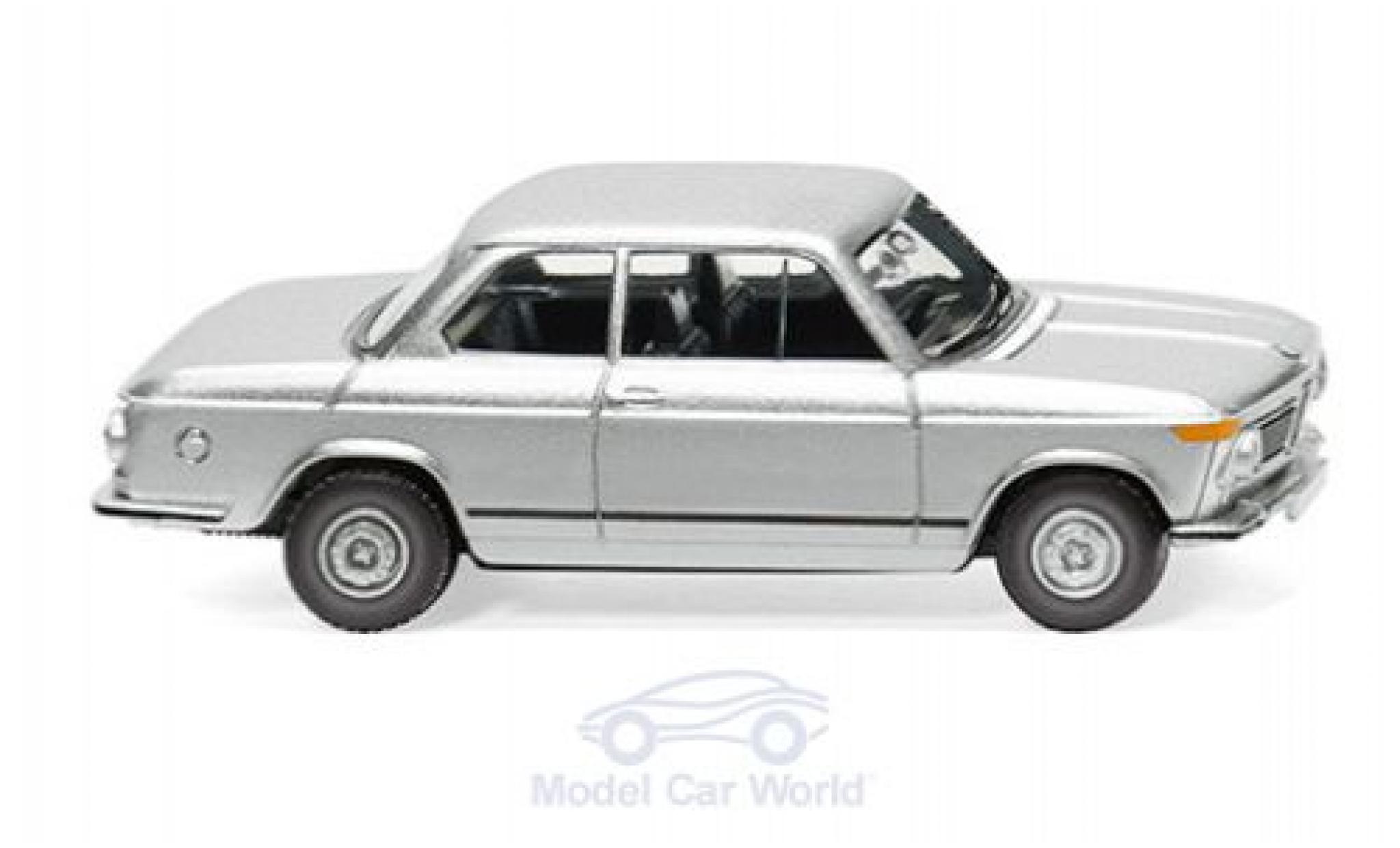 Bmw 2002 1/87 Wiking grijs 1966 modelauto