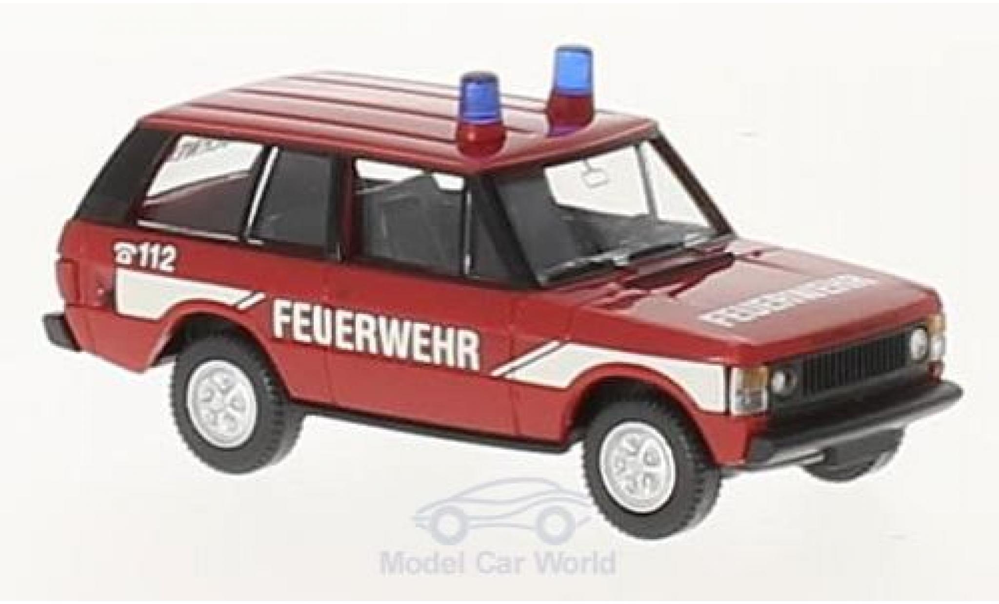 Land Rover Range Rover 1/87 Wiking Brandweer modelauto