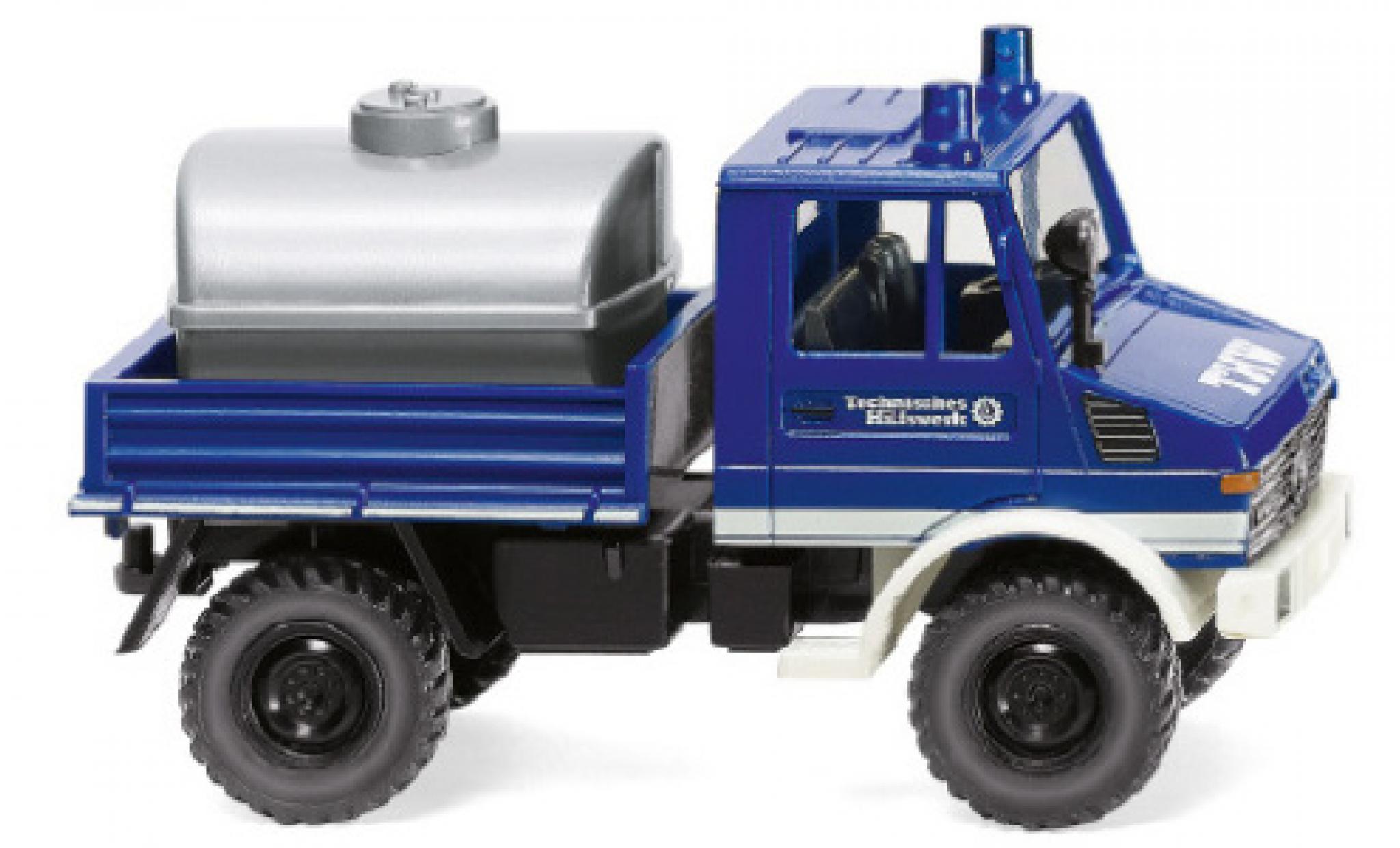 Mercedes Unimog 1/87 Wiking U 1300 THW 1975 modelauto