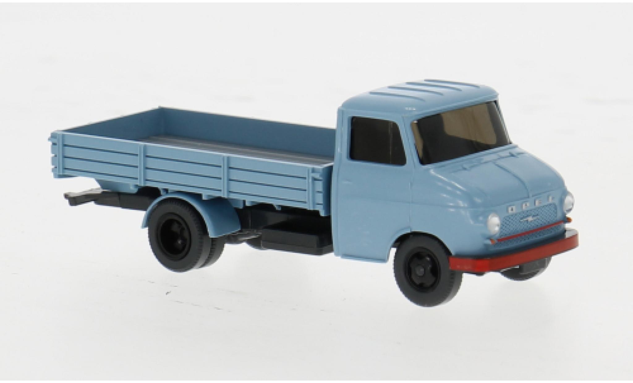 Opel Blitz 1/87 Wiking blauw 1960 1:87 modelauto