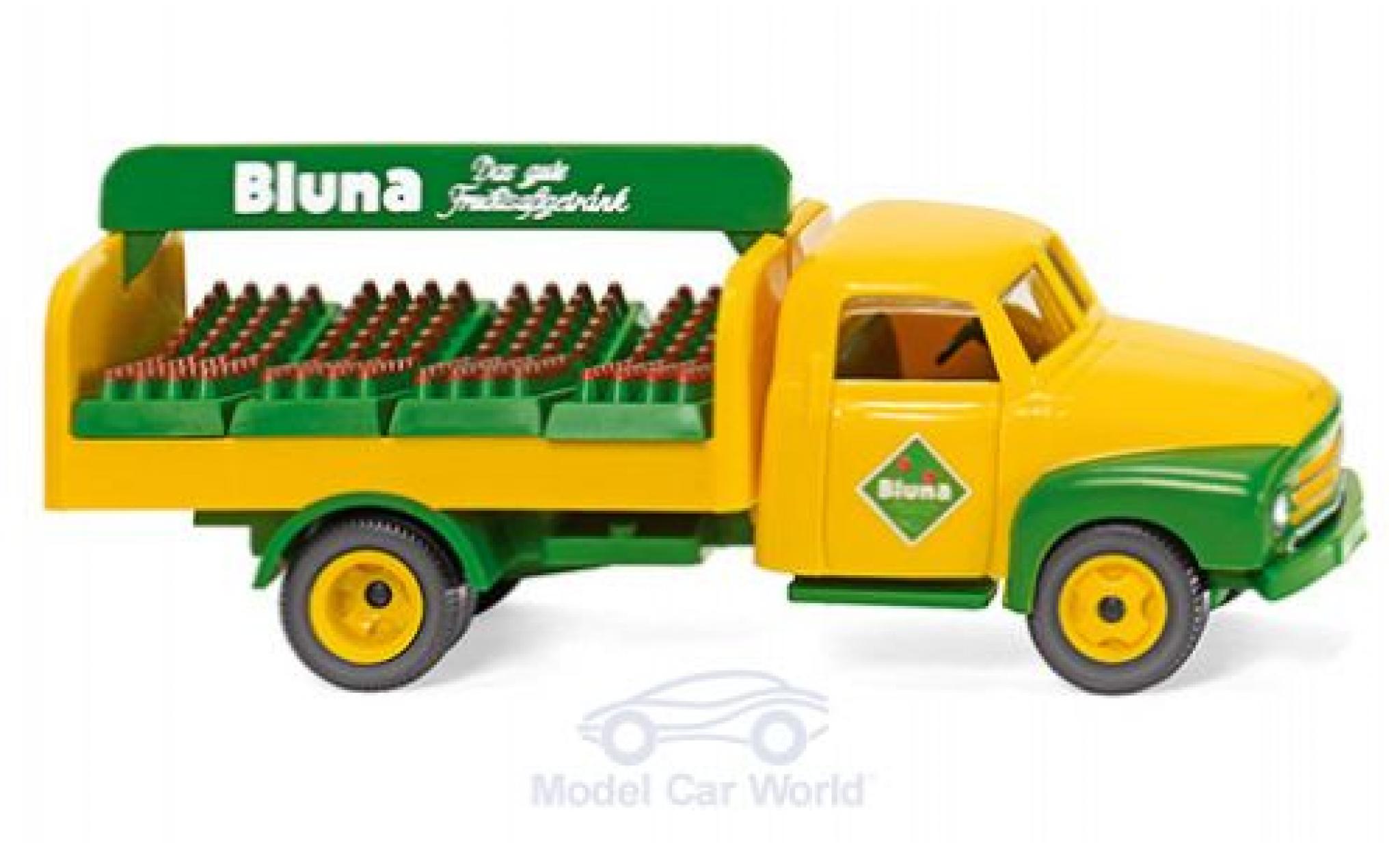 Opel Blitz 1/87 Wiking Bluna 1952 Getr&auml;nke-LKW modelauto