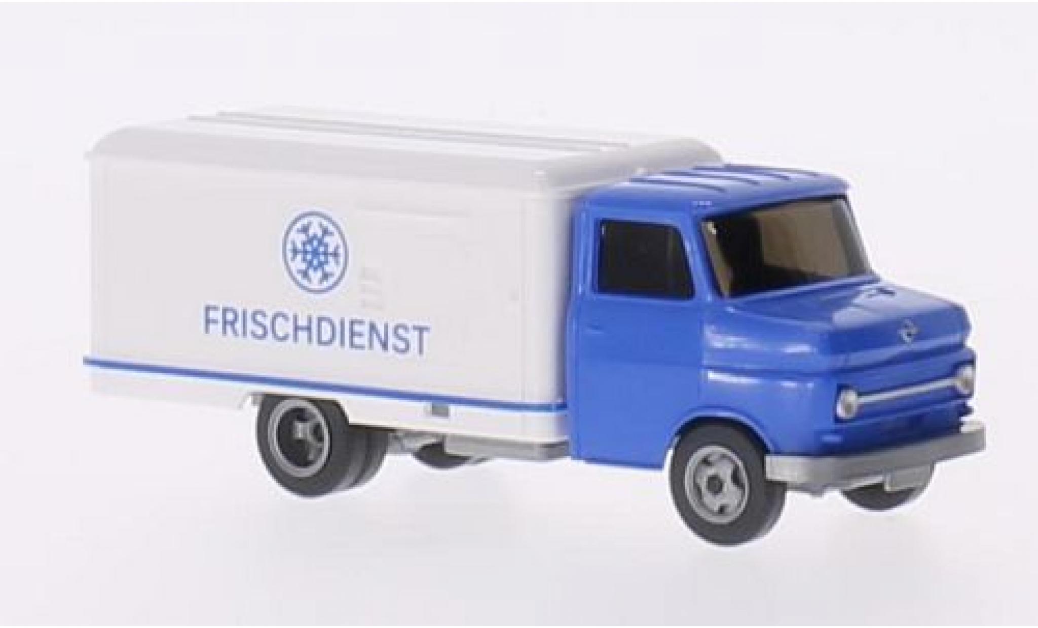 Opel Blitz 1/87 Wiking Frischdienst Tiefk&uuml;hlwagen modelauto