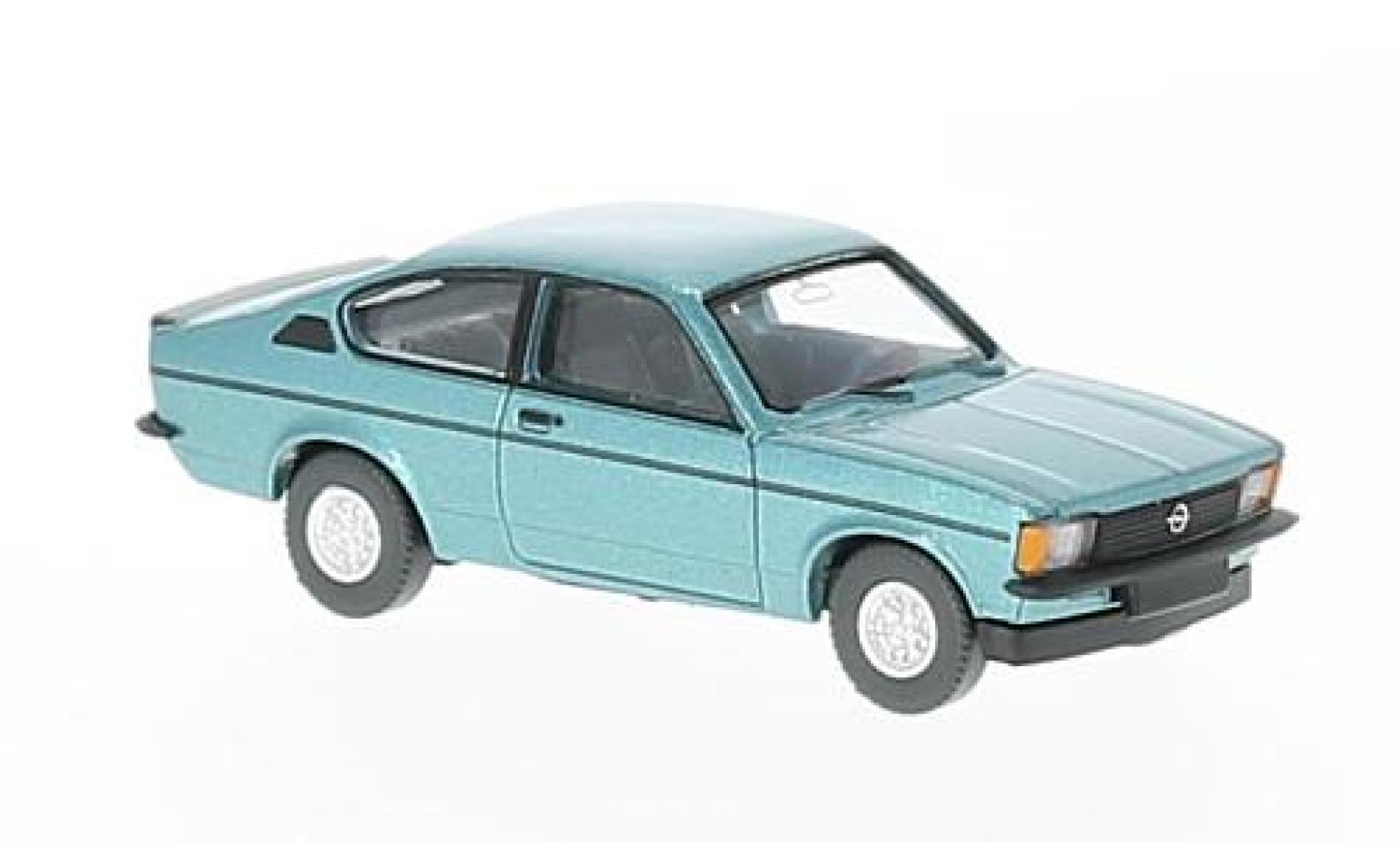 Opel Kadett 1/87 Wiking C Rallye Winterfest metallic t&uuml;rkis modelauto