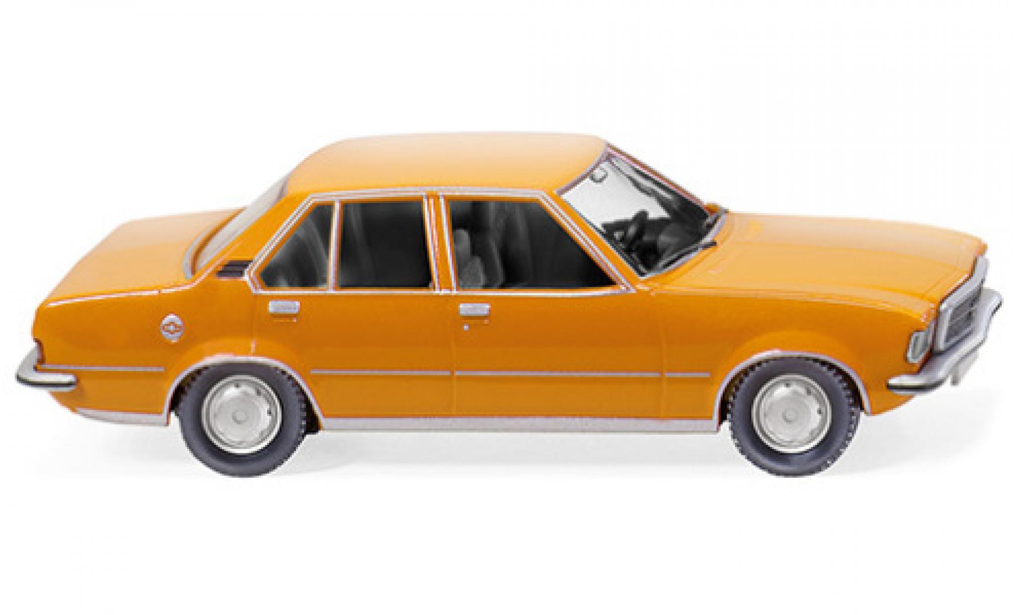 Opel Rekord 1/87 Wiking D oranje 1971 modelauto