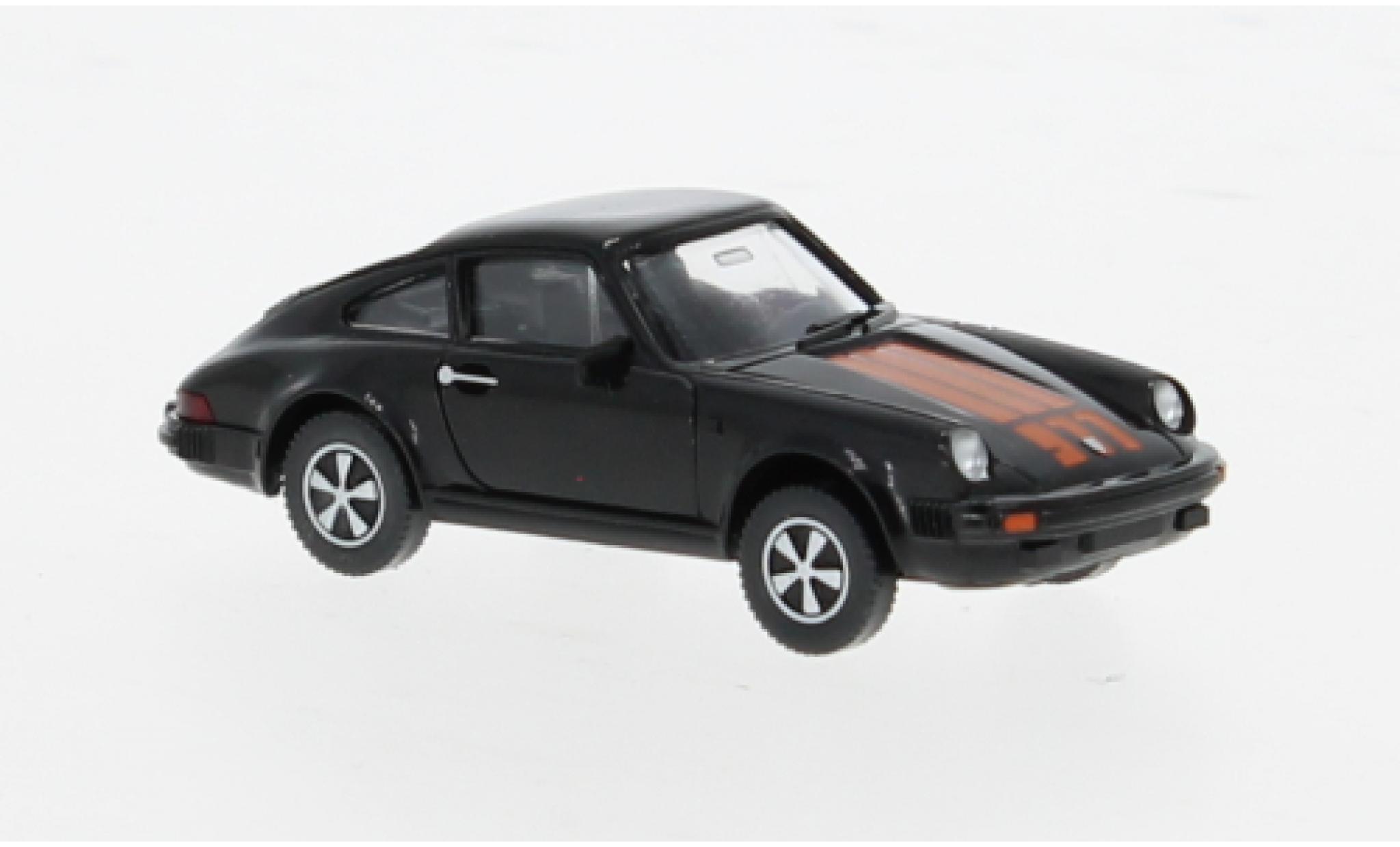 Porsche 911 1/87 Wiking SC zwart 1:87 modelauto