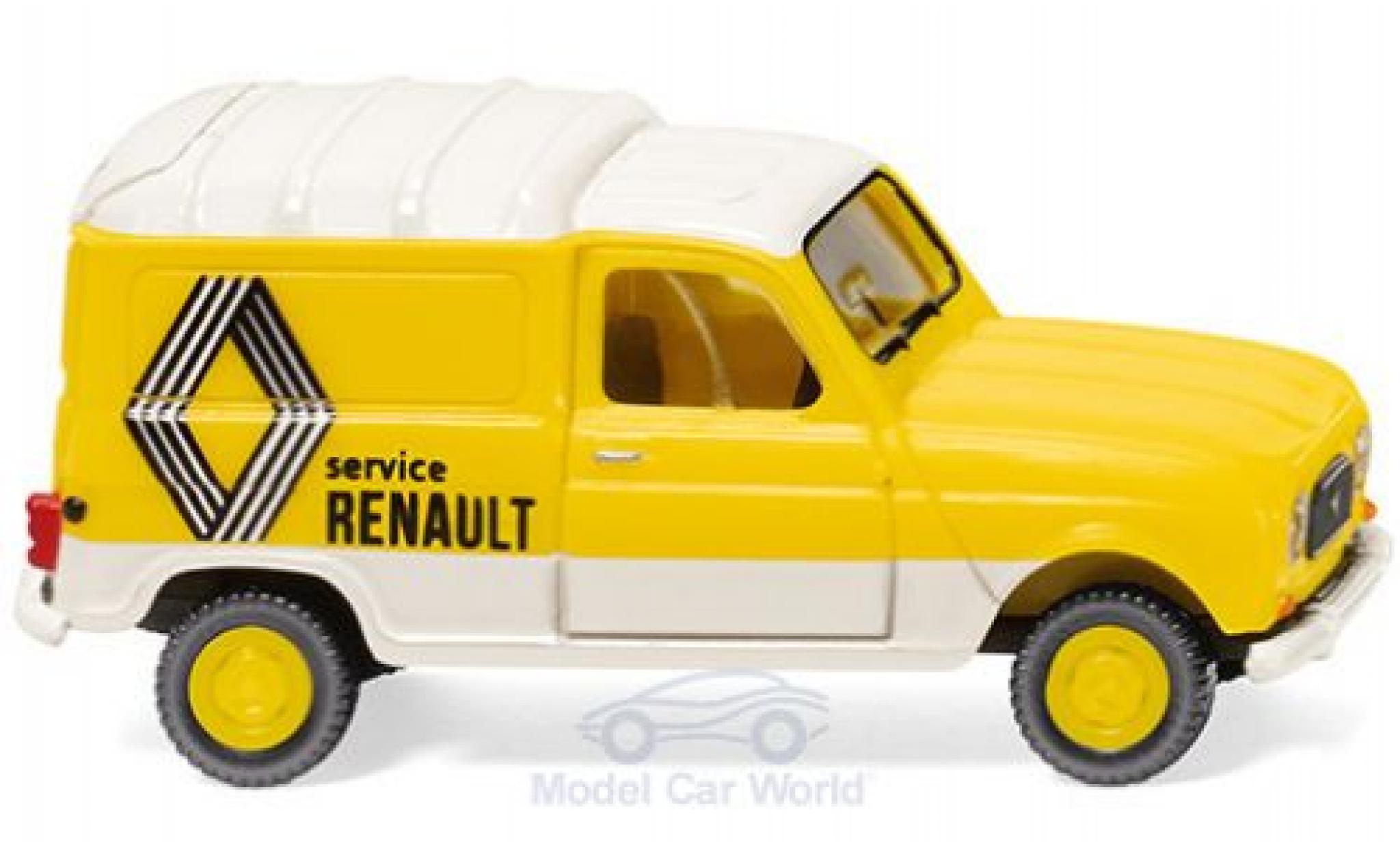 Renault 4 1/87 Wiking Bestelwagen modelauto