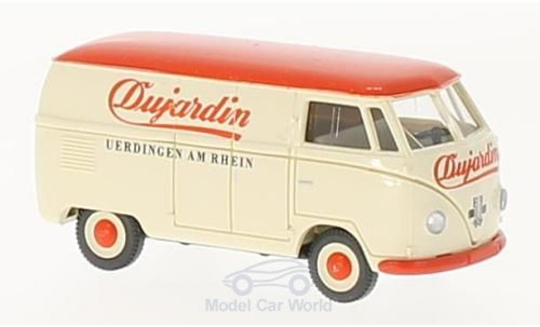 Volkswagen T1 A 1/87 Wiking Bestelwagen Dujardin modelauto