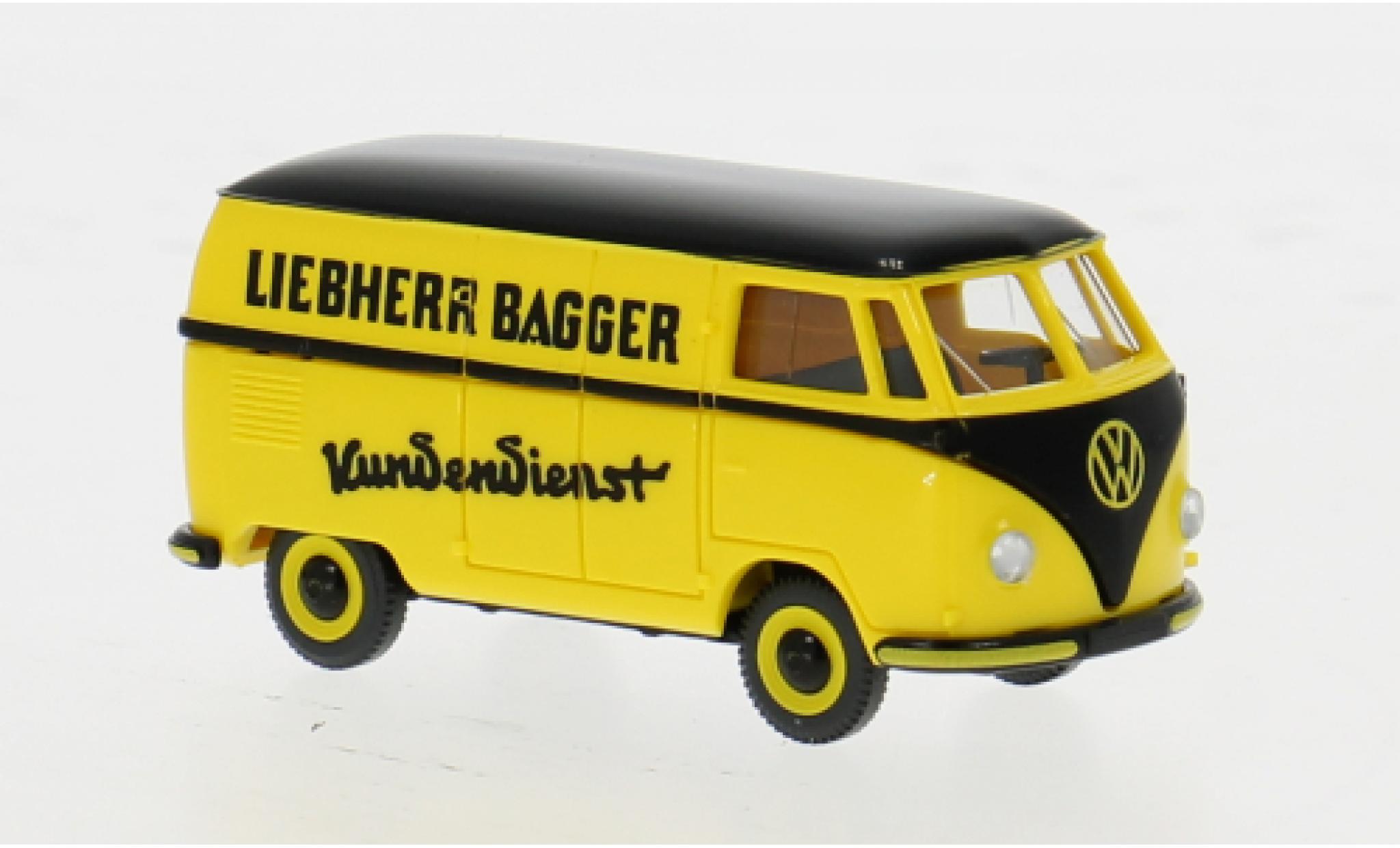 Volkswagen T1 1/87 Wiking (Typ 2) Bestelwagen 1950 Liebherr Bagger 1:87 modelauto