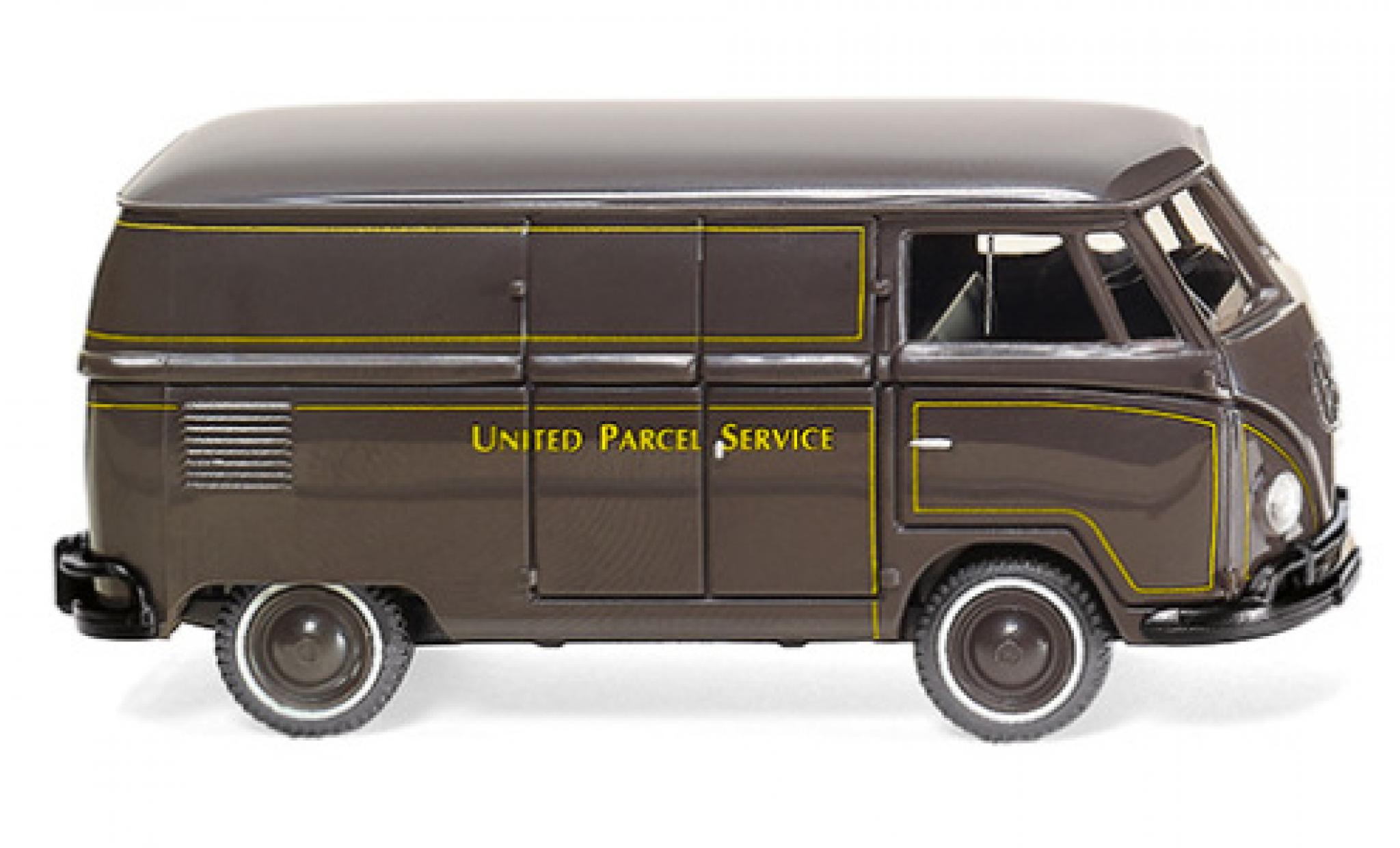 Volkswagen T1 1/87 Wiking (Typ 2) UPS 1950 bestelwagen modelauto