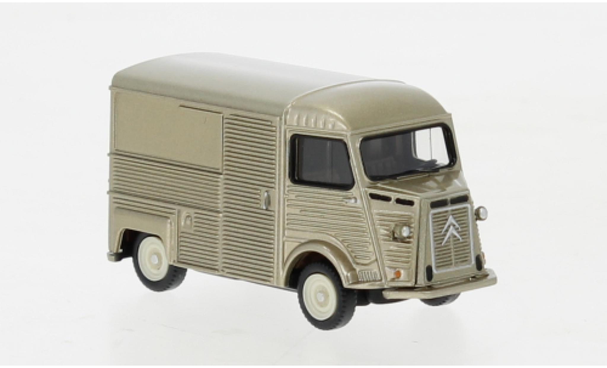 Citroen HY 1/87 Wiking Bestelwagen metallic beige 1947 modelauto