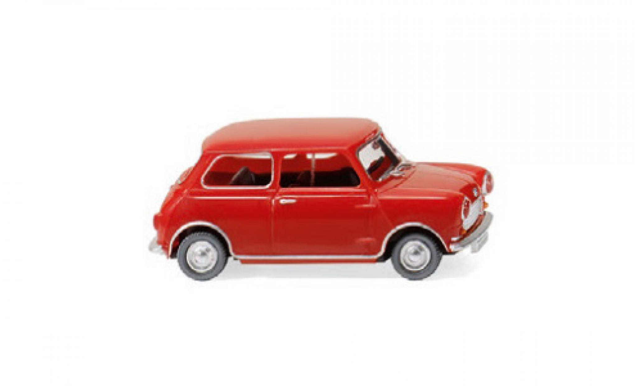 Austin 7 1/87 Wiking Mini rood modelauto