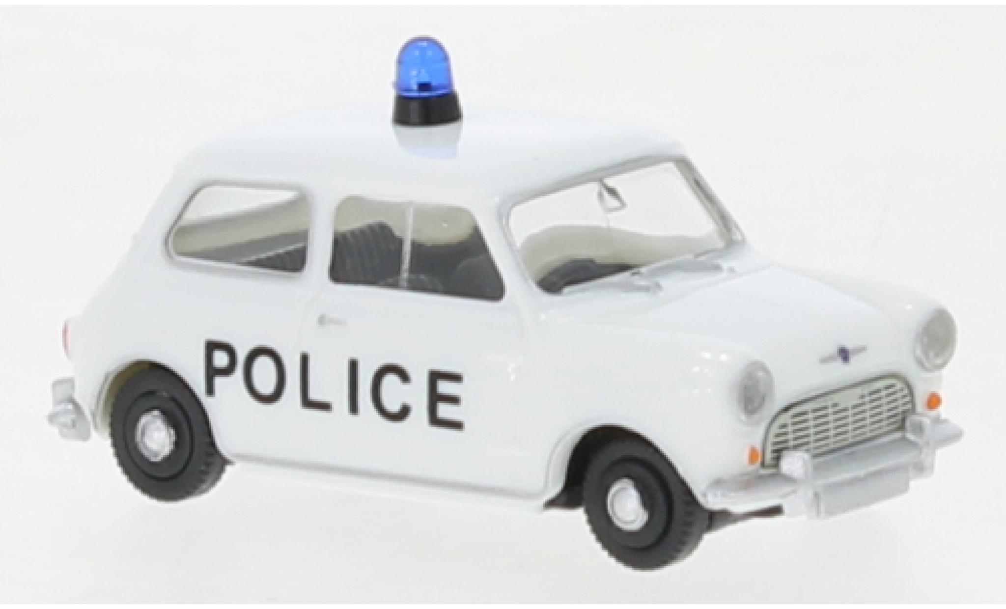Morris Minor 1/87 Wiking Mini Politie 1959 modelauto