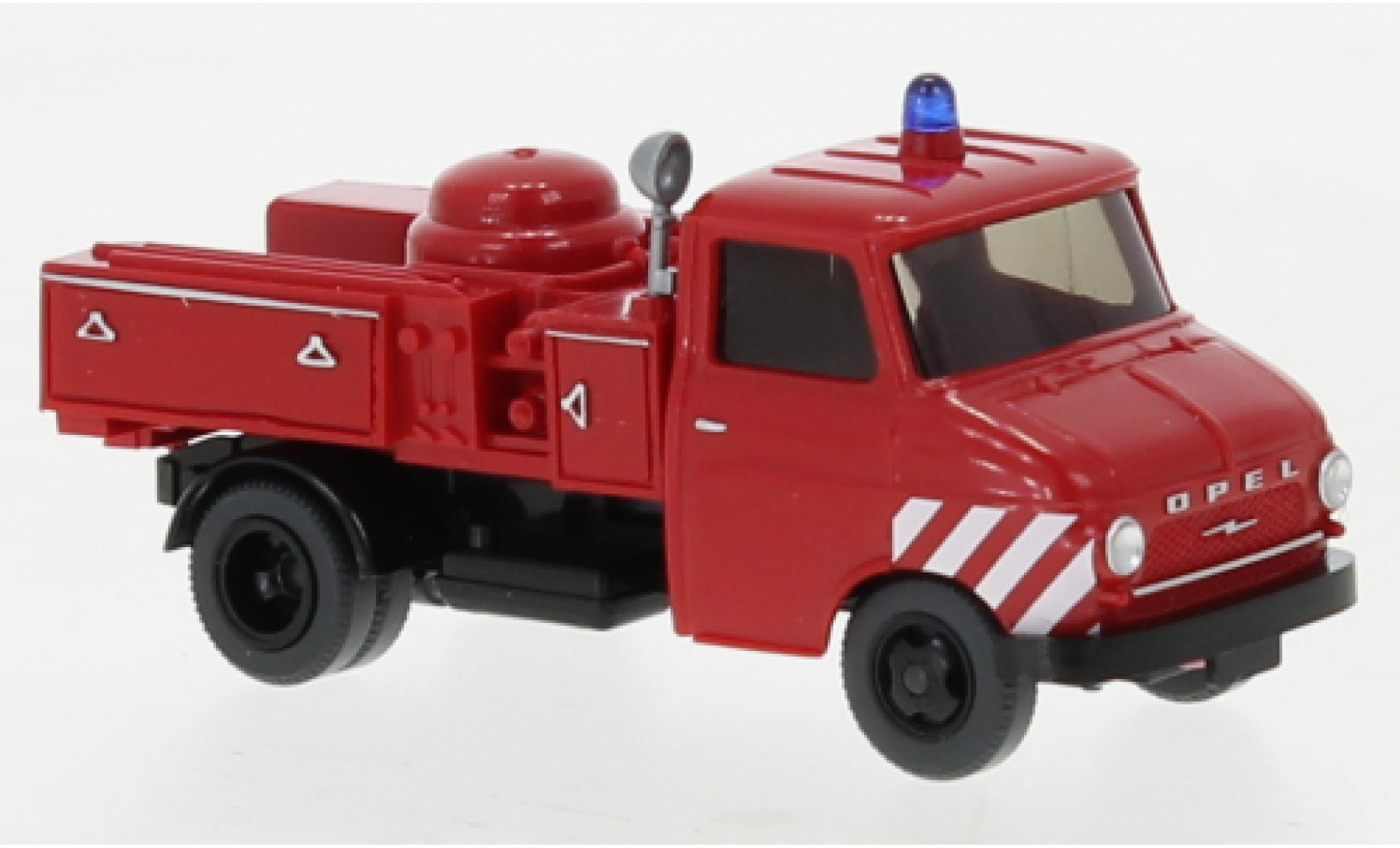 Opel Blitz 1/87 Wiking brandweer 1960 modelauto
