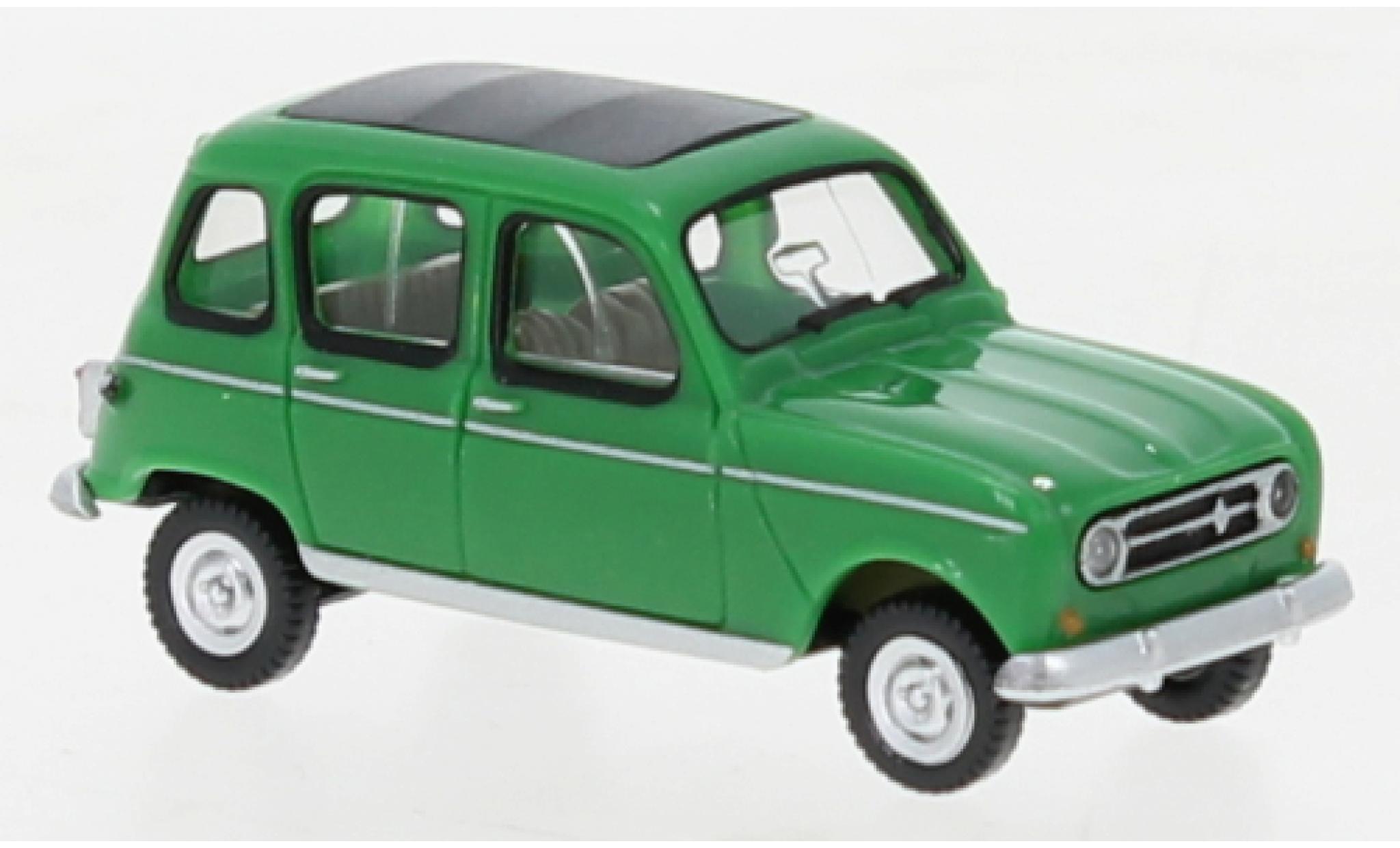 Renault 4 1/87 Wiking groen 1967 modelauto