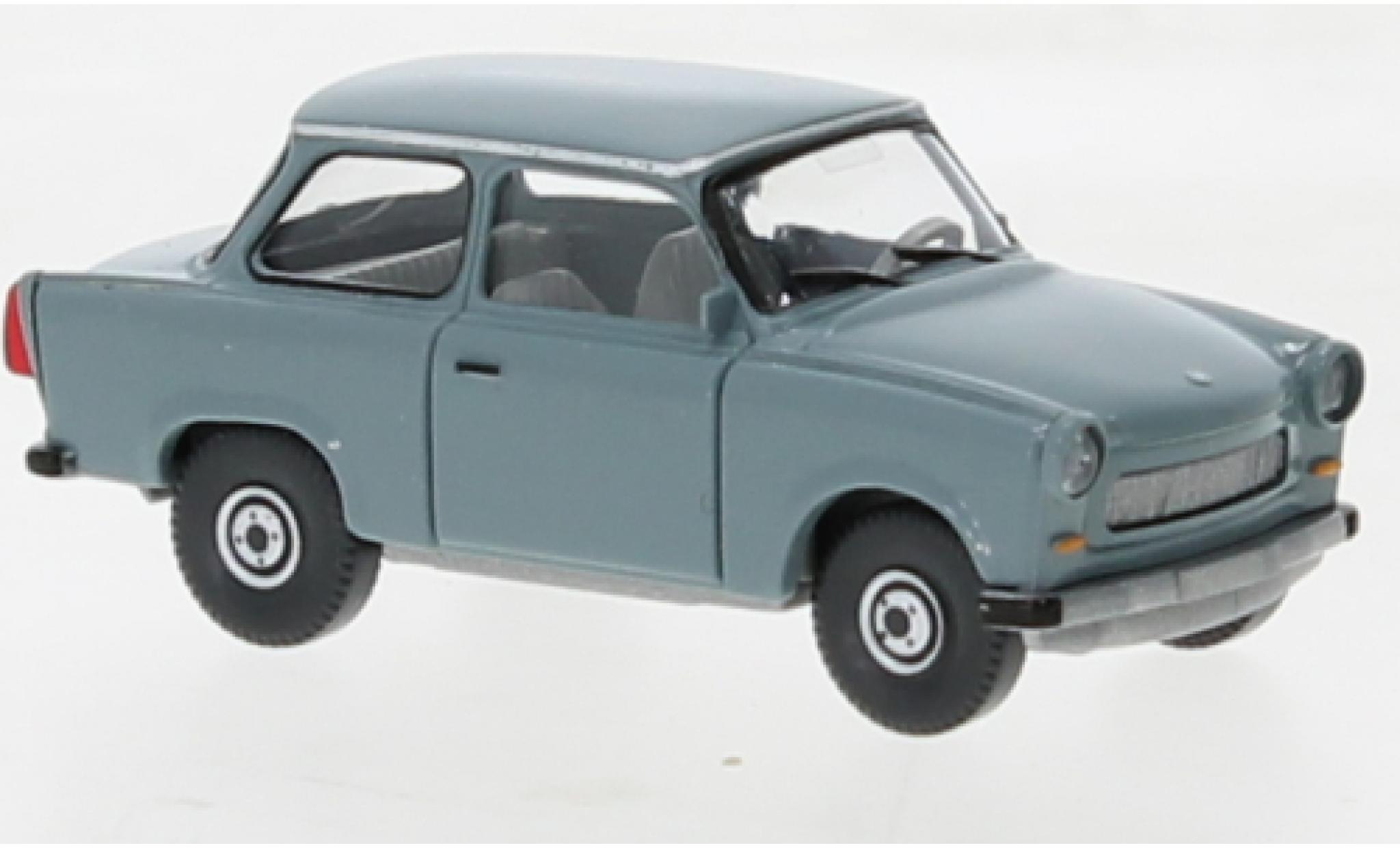 Trabant 601 1/87 Wiking S blauw 1978 modelauto