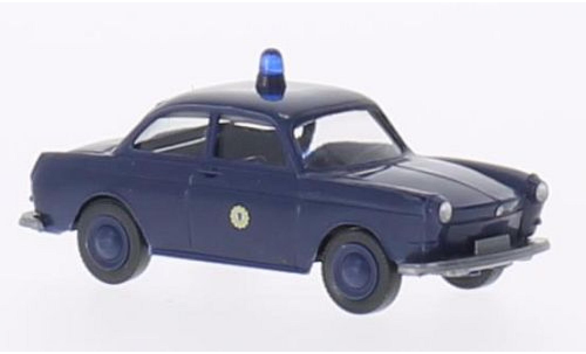 Volkswagen 1600 1/87 Wiking politie Berlin modelauto