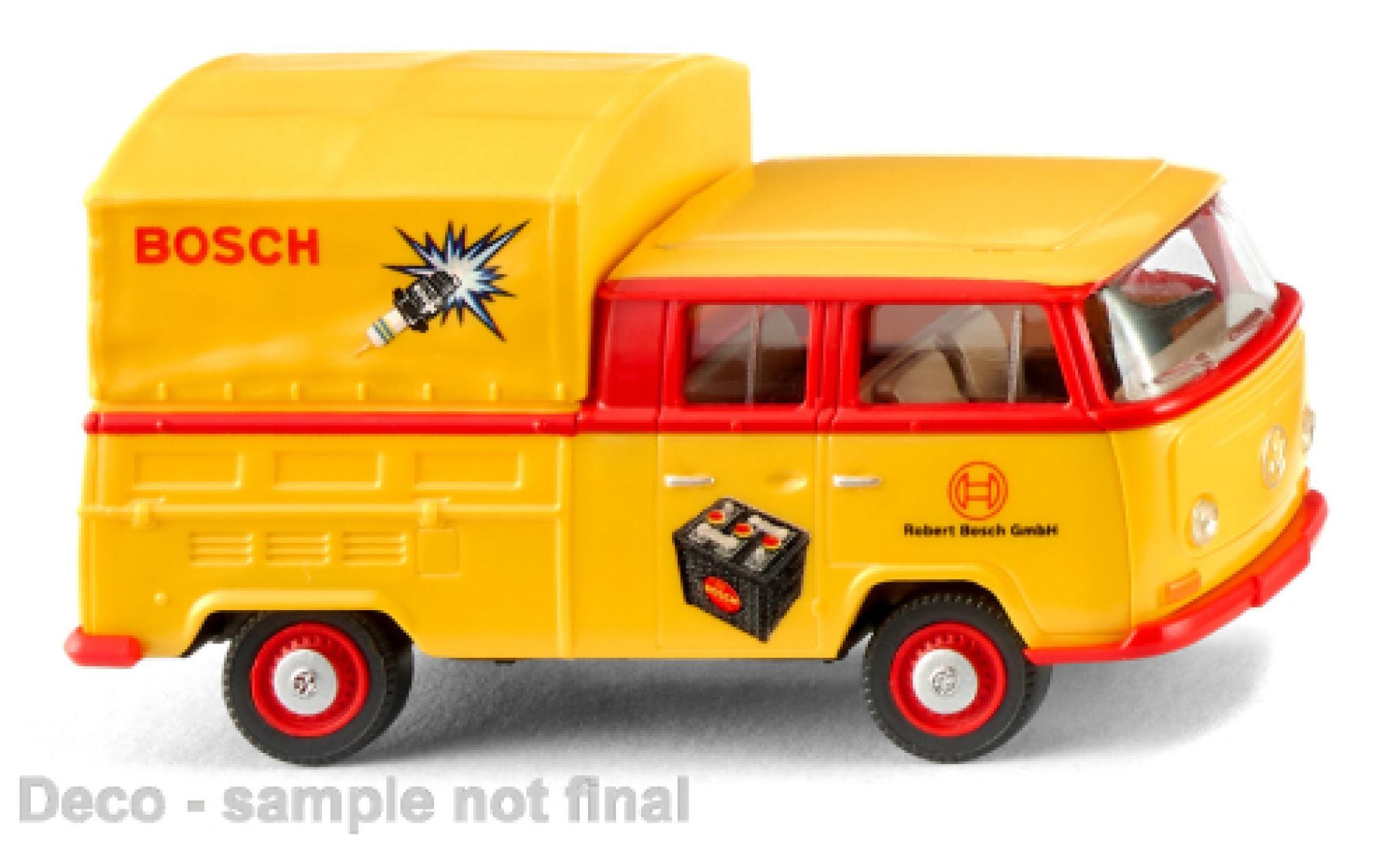 Volkswagen T2 1/87 Wiking cabine double Bosch modelauto