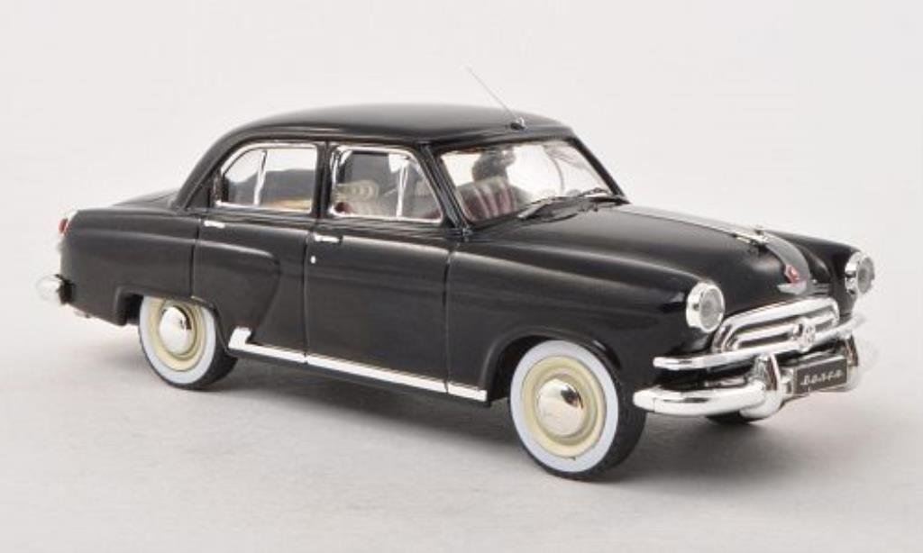 Wolga M21 1/43 IXO Serie 1 zwart 1956 modelauto