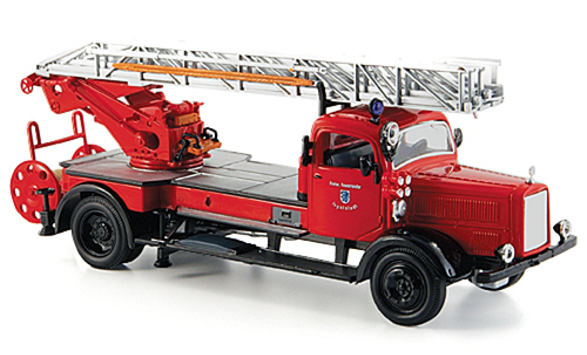 Mercedes L4500 1/43 Yat Ming F 1944 brandweer modelauto
