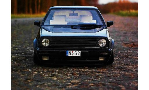 Volkswagen Golf GTI 1/18 Ottomobile 16S zwart jantes 17 pouces mercedes modelauto