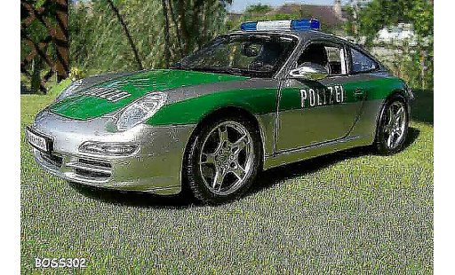 Porsche 911 Carrera 1/18 Maisto politie / politie modelauto