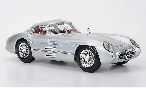 Mercedes 300 Coupe 1/18 Maisto Uhlenhaut grijs modelauto